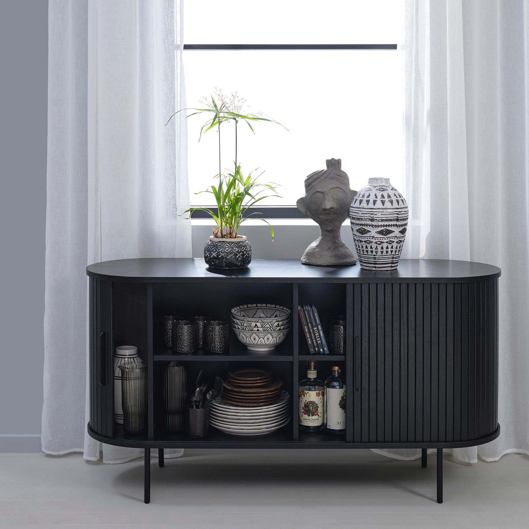 Rebellenclub Taree Dressoir M - Zwart