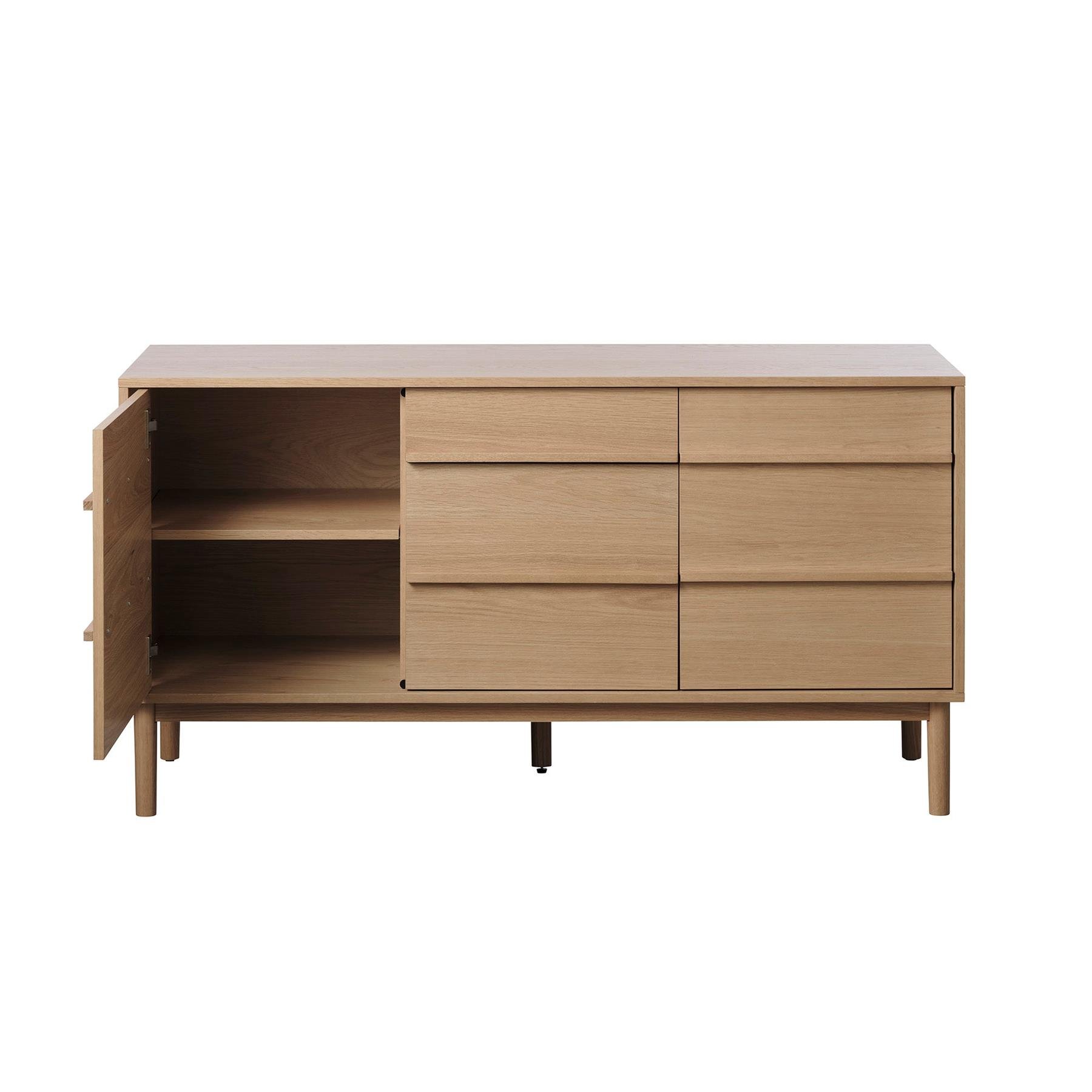 Rebellenclub Tumka Dressoir - Eiken