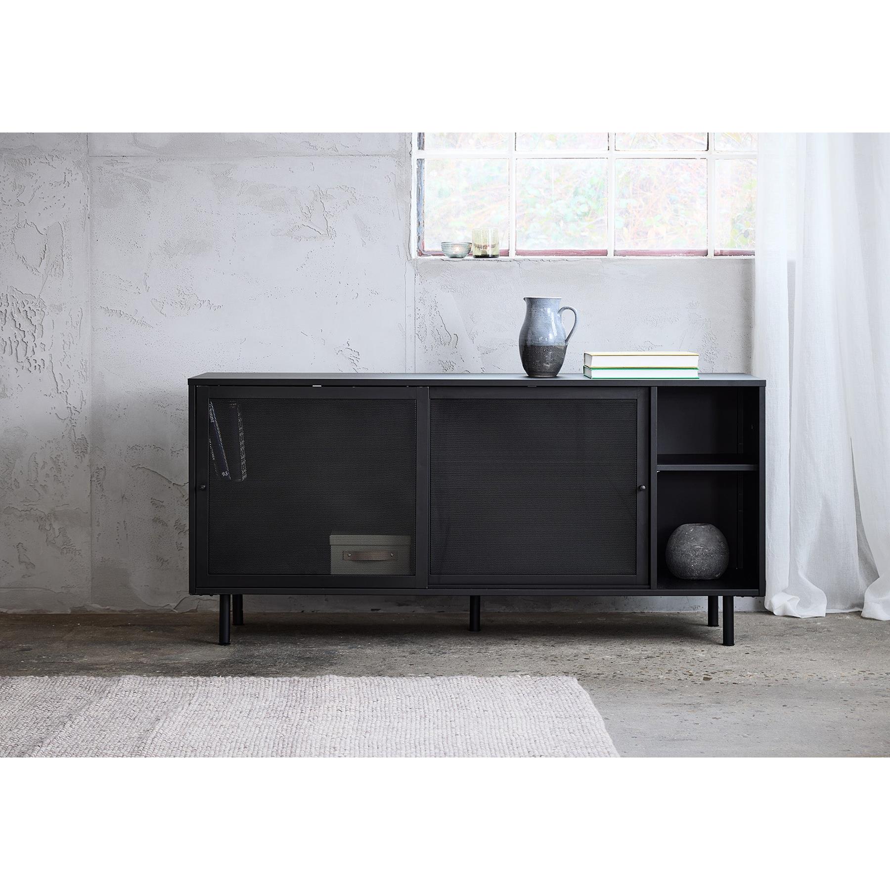Rebellenclub Virke Dressoir - Zwart
