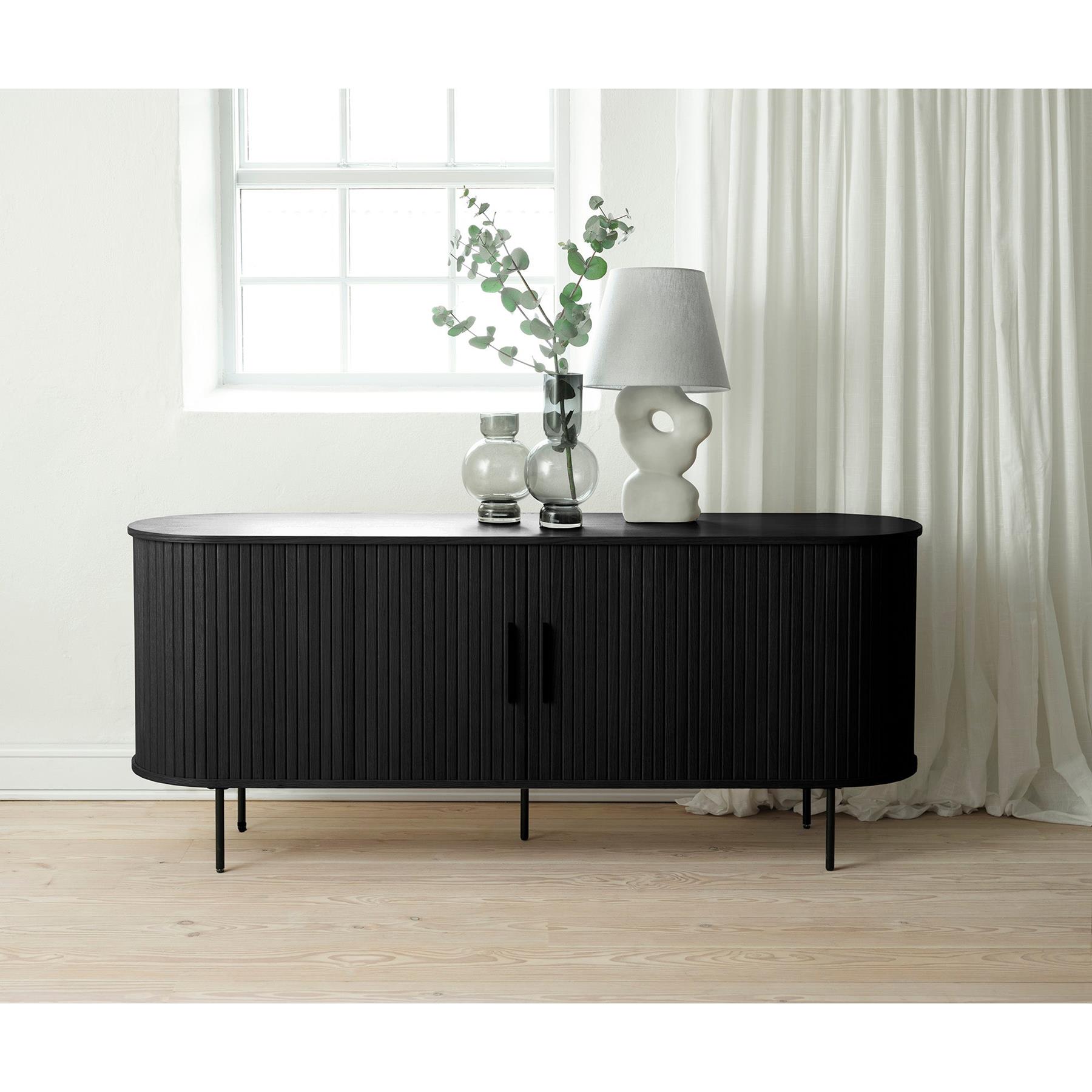 Rebellenclub Taree Dressoir L - Zwart