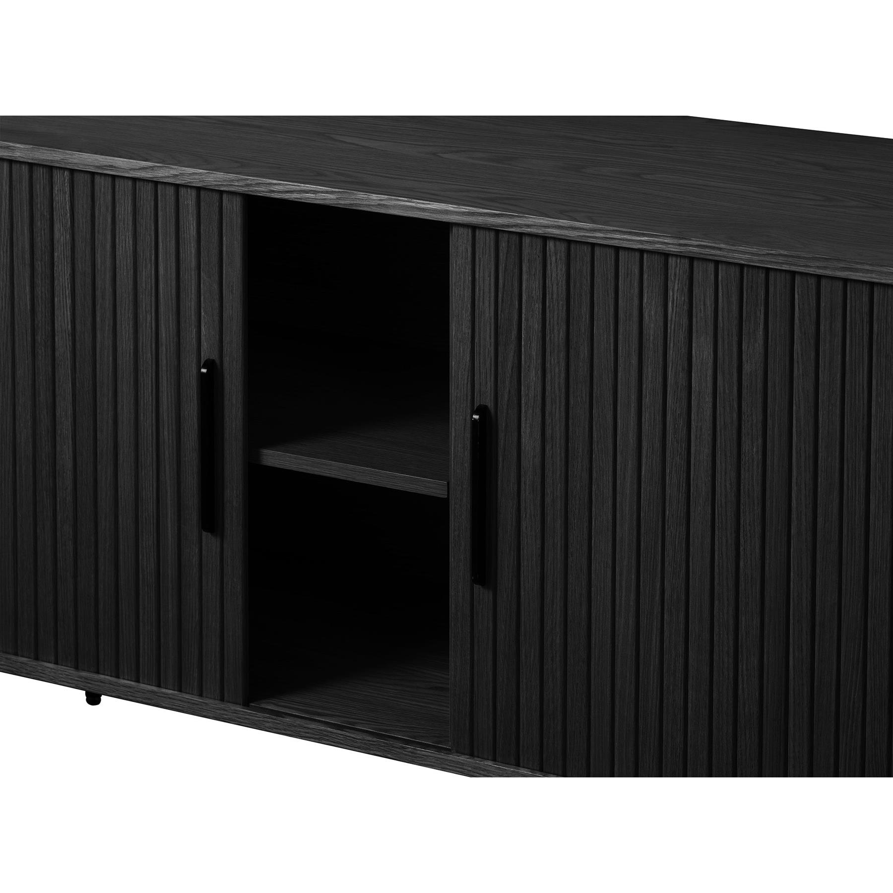 Rebellenclub Taree Dressoir L - Zwart