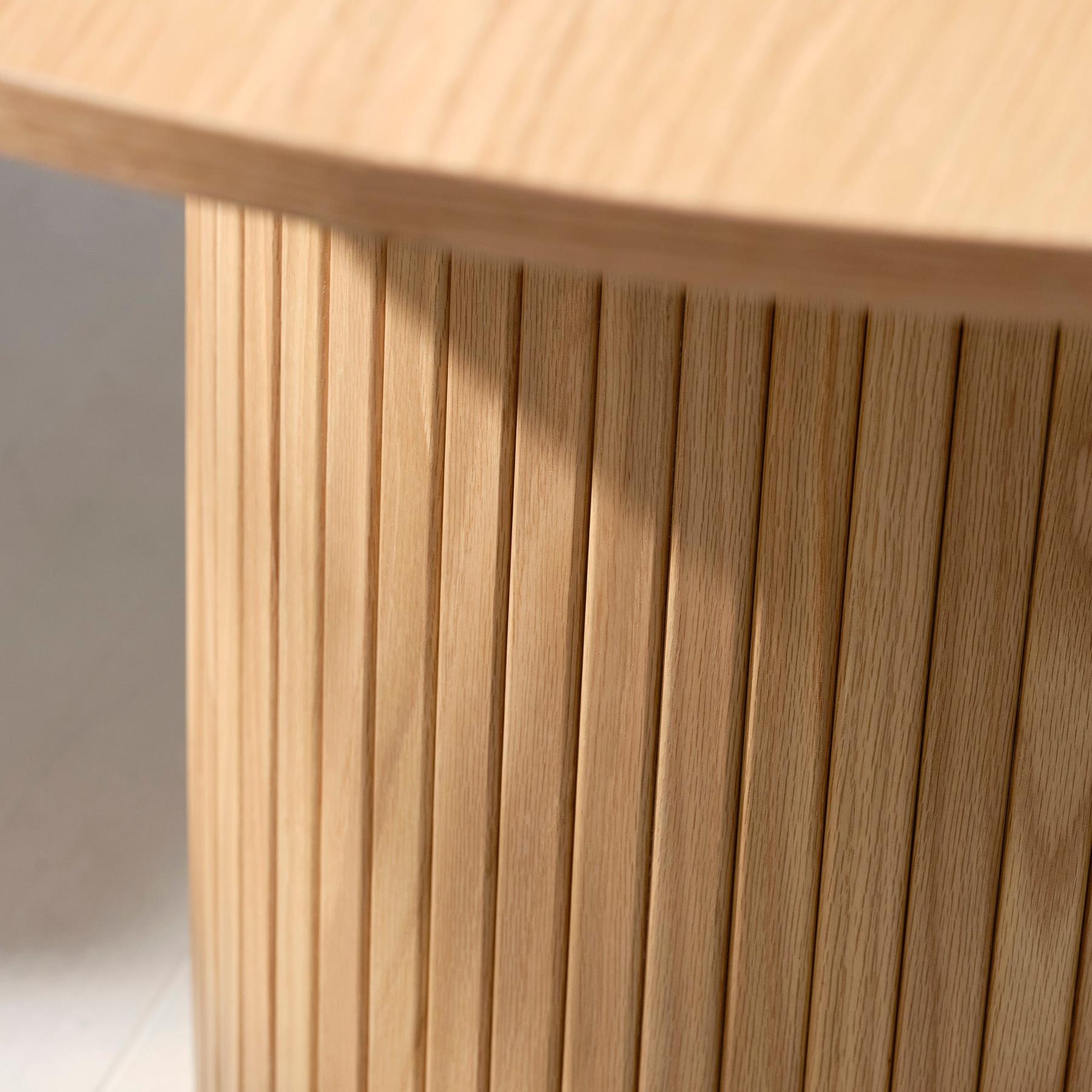 Rebellenclub Taree Eetkamertafel - ø120 cm - Eiken