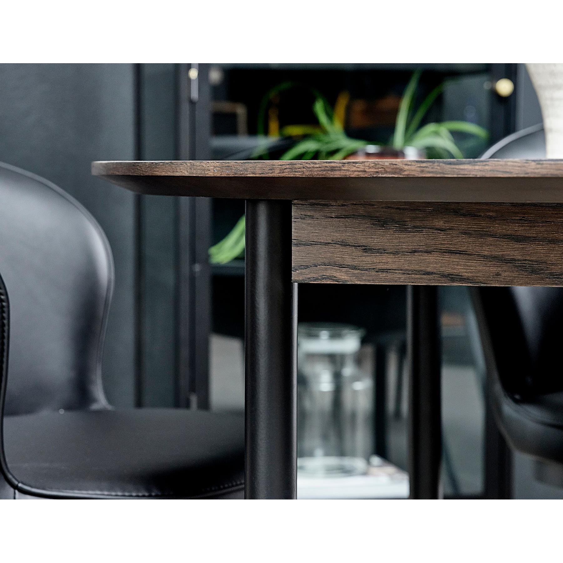 Coos Eetkamertafel - ø120 cm - Bruin