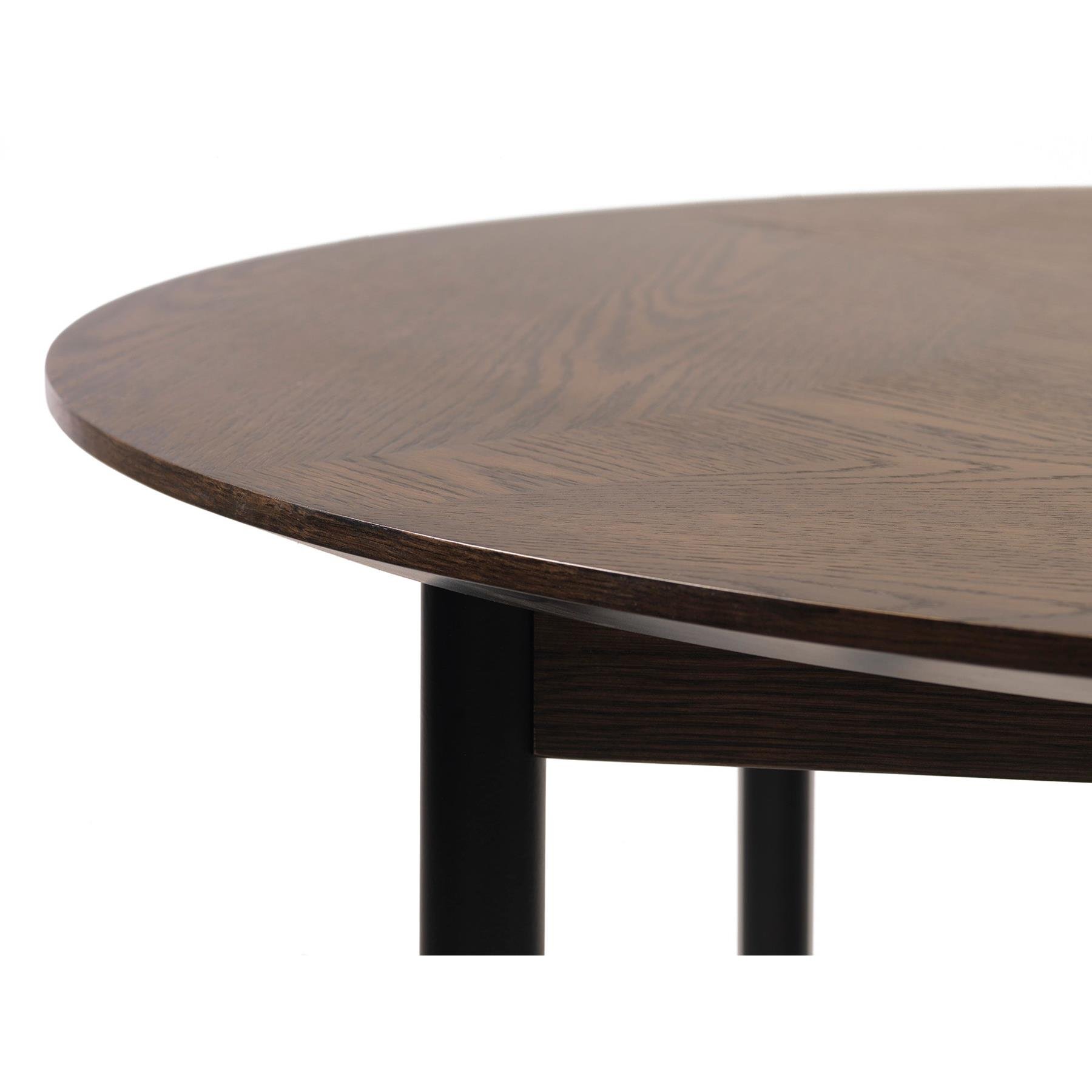 Coos Eetkamertafel - ø120 cm - Bruin