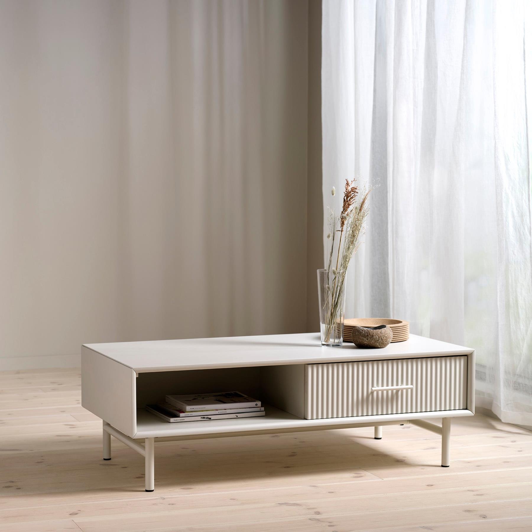Rebellenclub Brota Salontafel - 120 x 60 cm - Greige