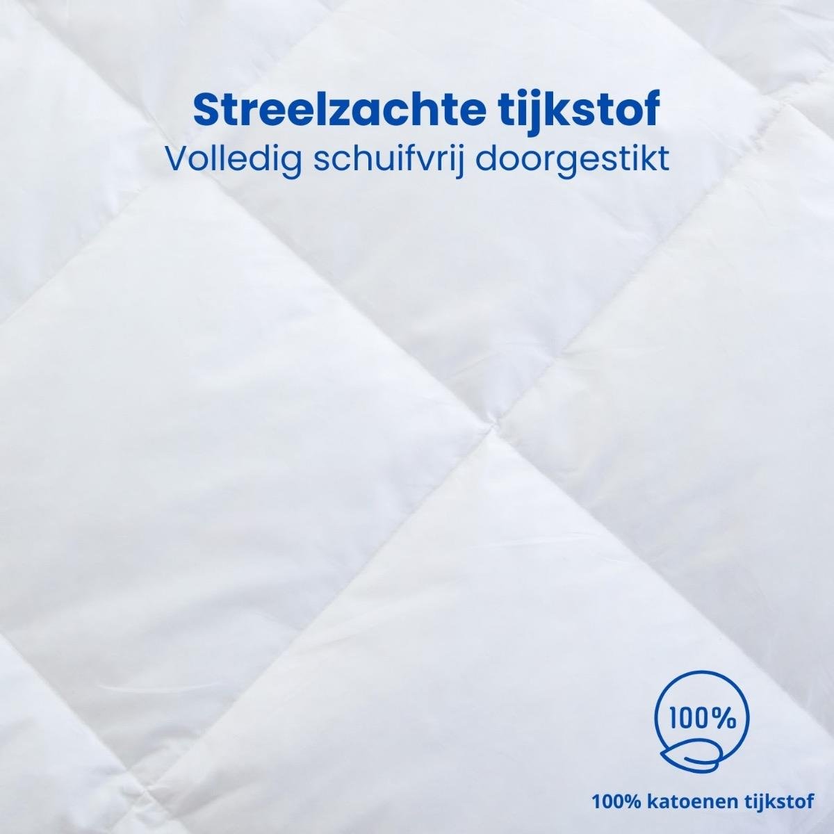 Fabiola - Zwaar Dons 4-Seizoenen Dekbed - 200x200cm
