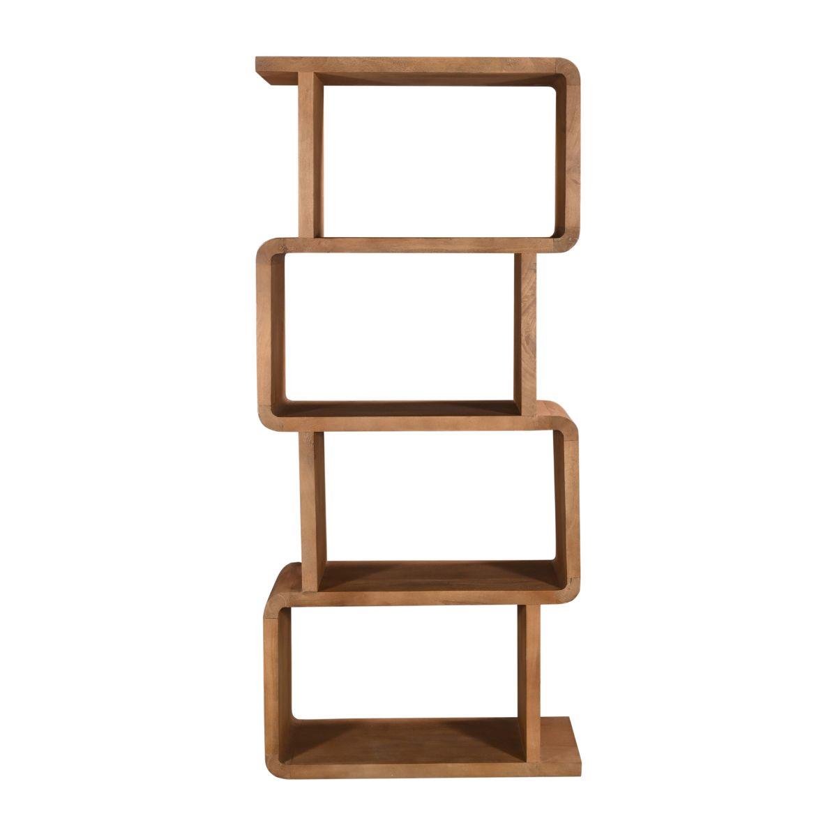 Giga Meubel - Wandkast Lichtbruin - Open - 80x40x180cm - Floris
