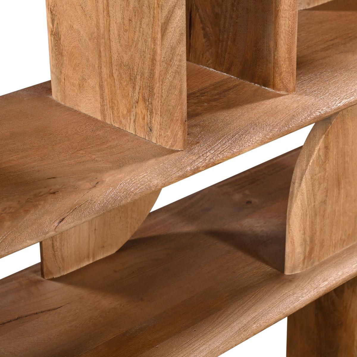 Giga Meubel - Wandkast Naturel - Open - 170x35x140cm - Solis