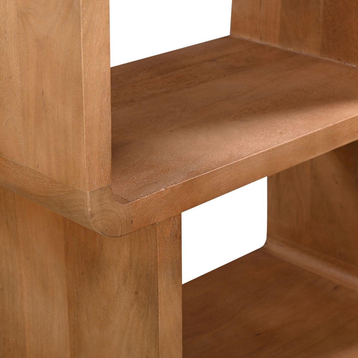 Giga Meubel - Wandkast Lichtbruin - Open - 80x40x180cm - Floris