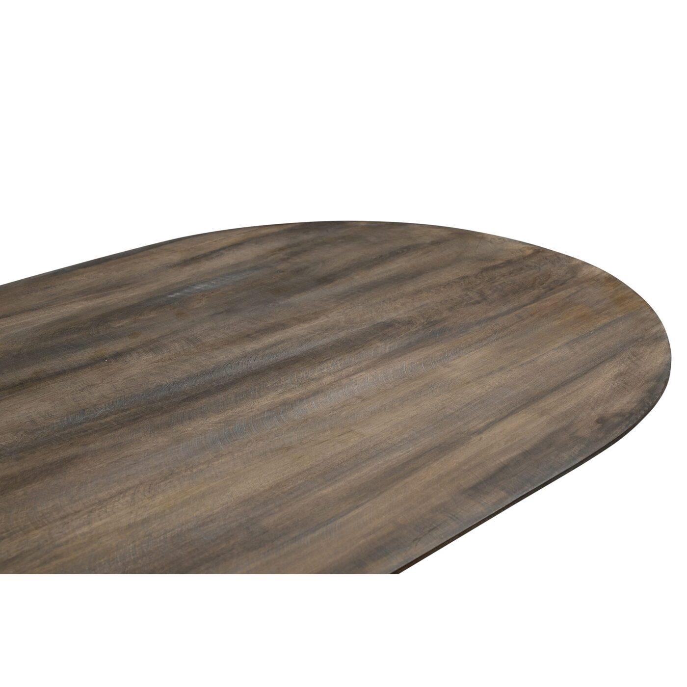 Giga Meubel - Eettafel Mangohout Ovaal - 300x100x77cm - Ava