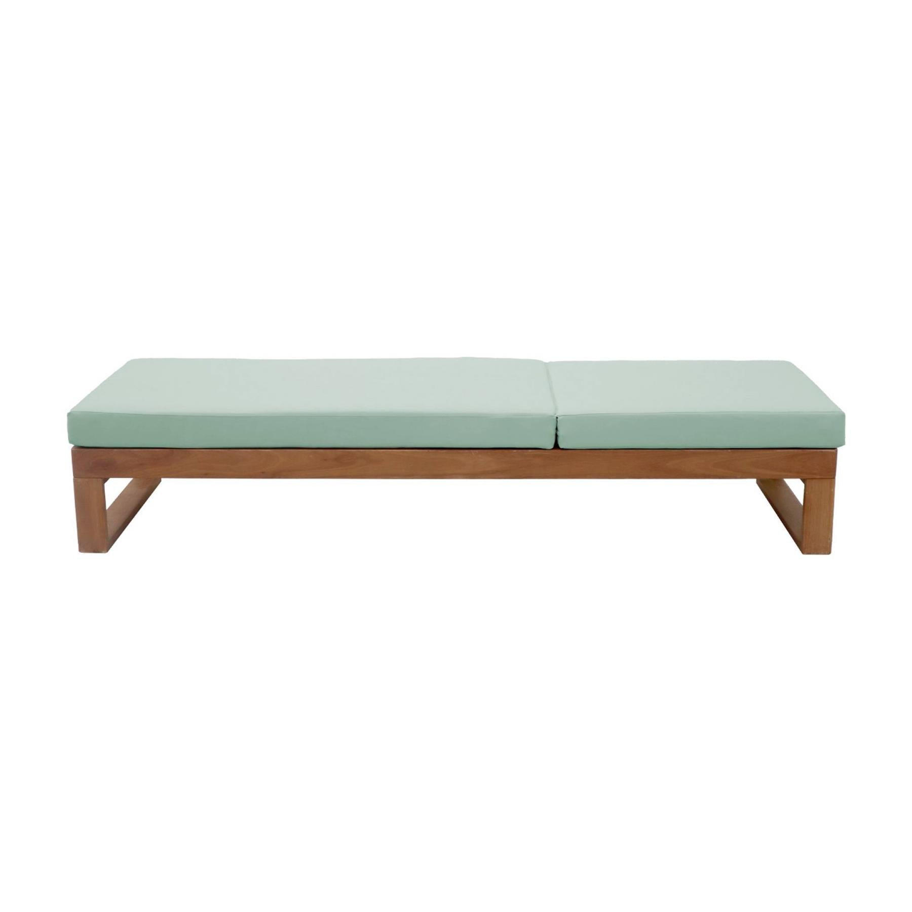 sweeek - Ligbed van eucalyptus hout, multi-positie.