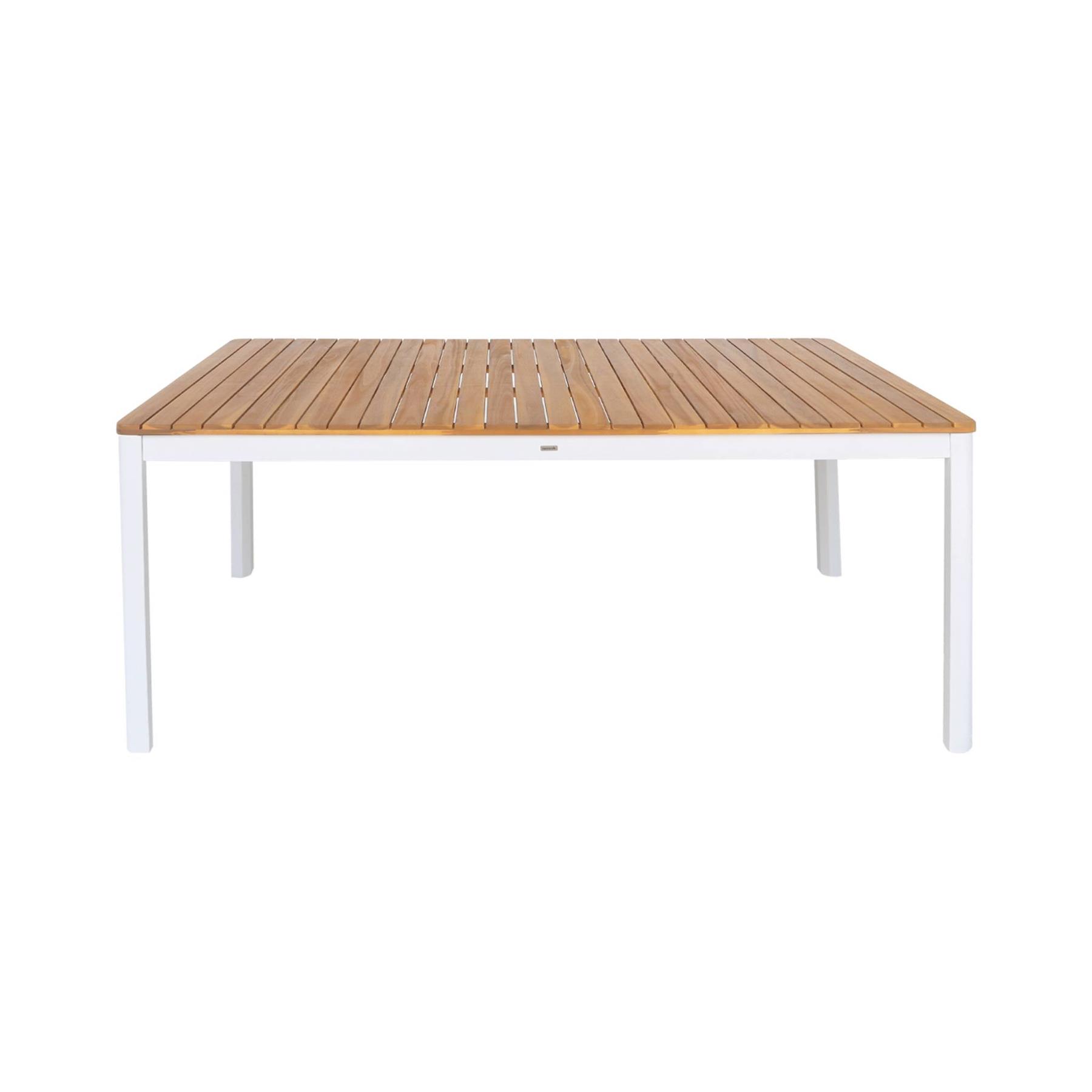 sweeek - Acacia tuintafel met afgeronde hoeken, 8 personen