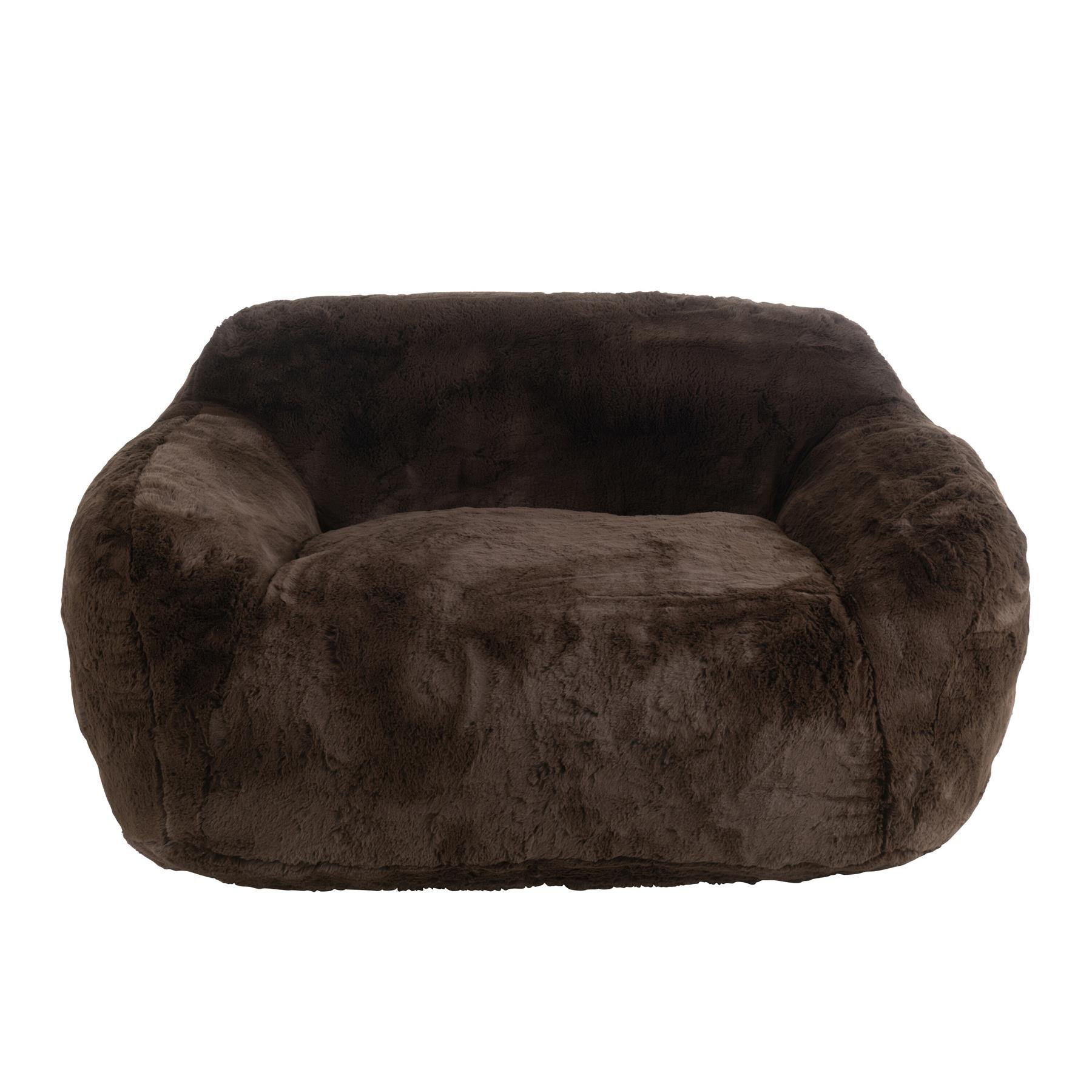 J-Line sofa cutie - polyester - bruin - large