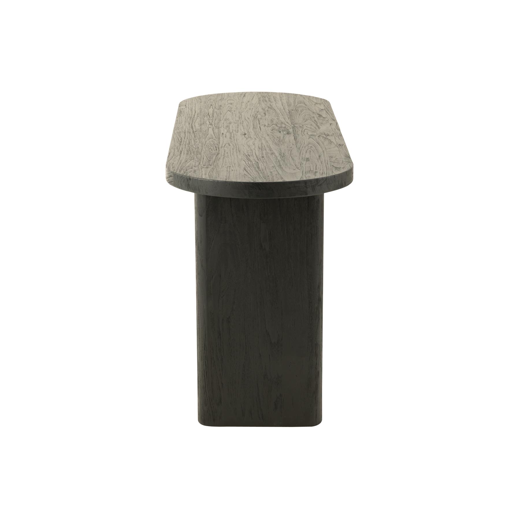 J-Line tafel - hout - zwart