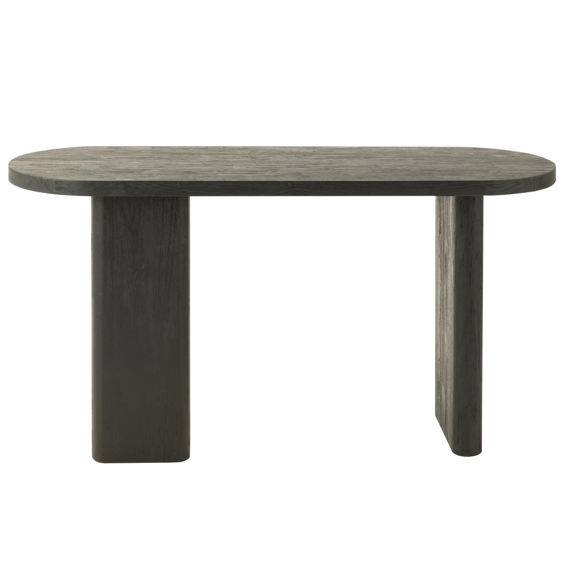 J-Line tafel - hout - zwart