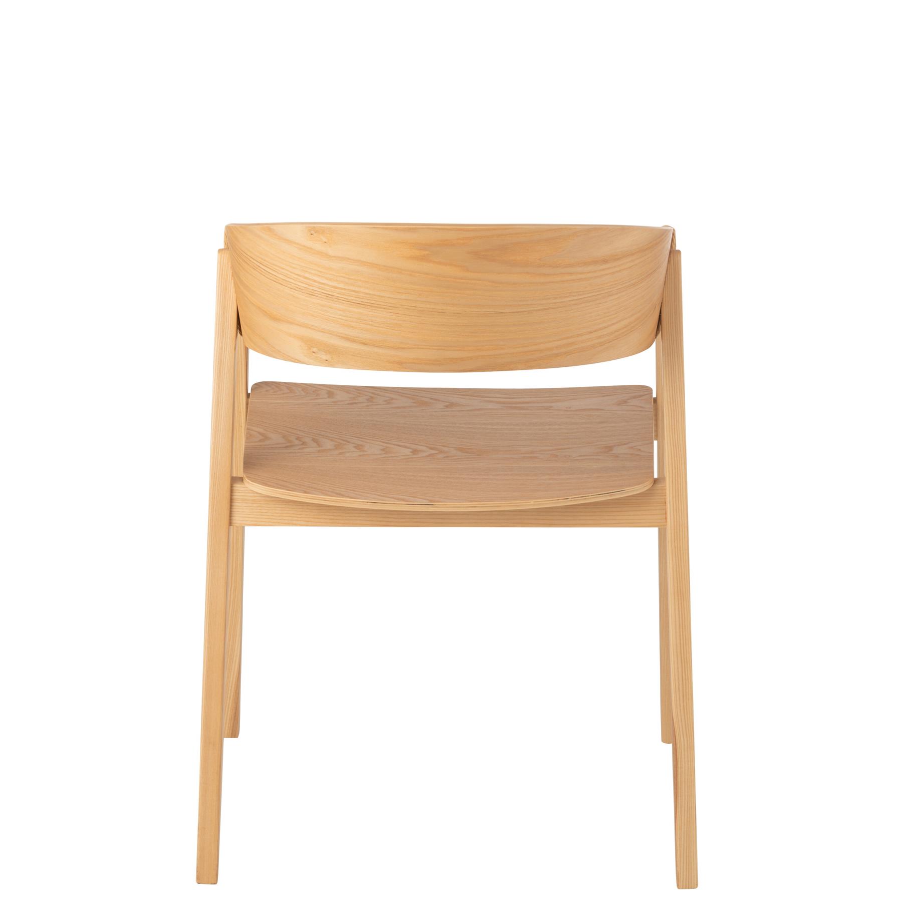 J-Line stoel Naga - essenhout|touw - naturel