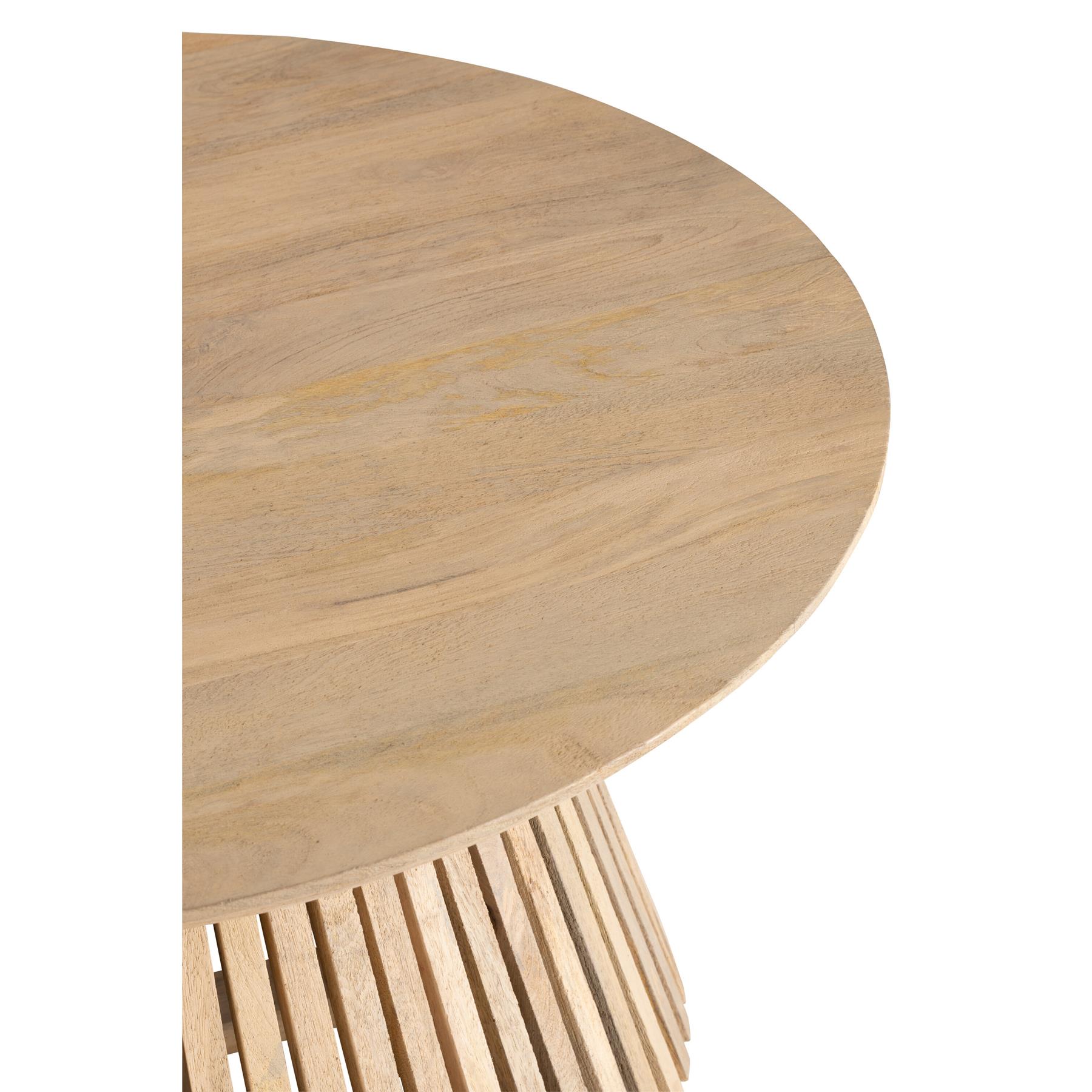 J-Line tafel Vincent - hout - naturel - medium