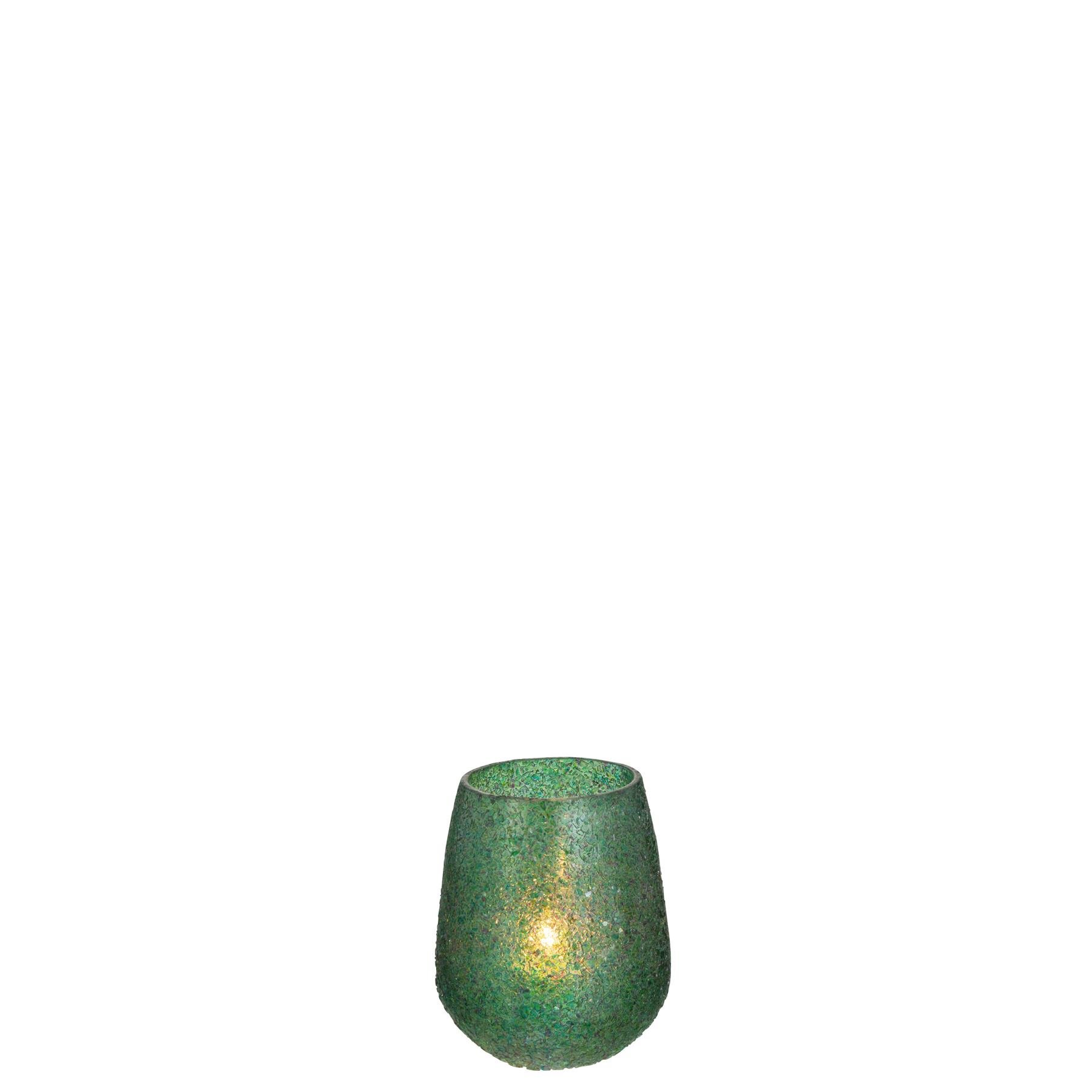 J-Line kaarshouder Tom - glas - groen - medium