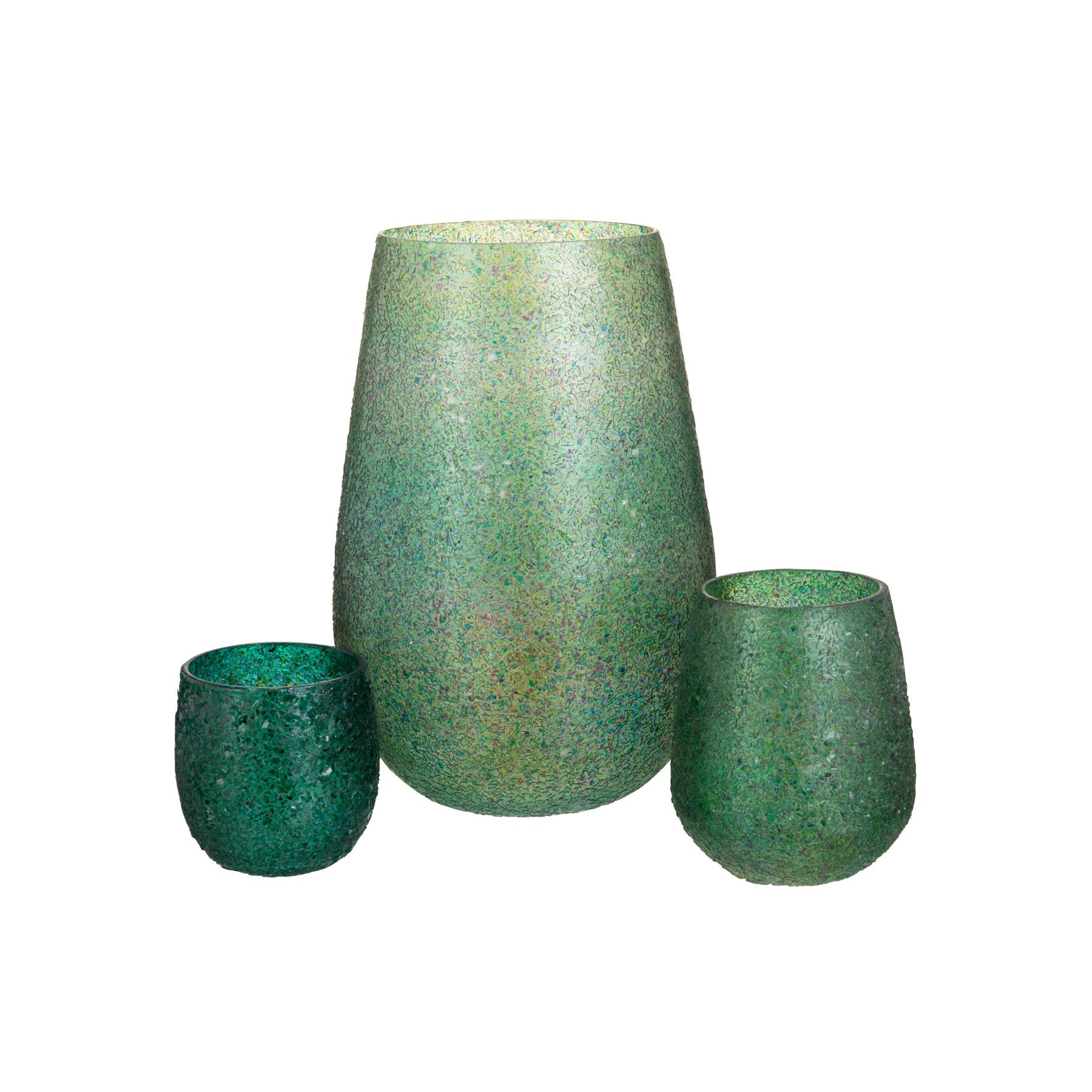 J-Line kaarshouder Tom - glas - groen - large