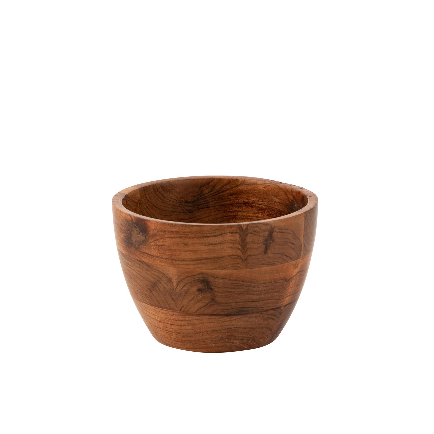 J-Line kom Kota Acacia - hout - naturel - large