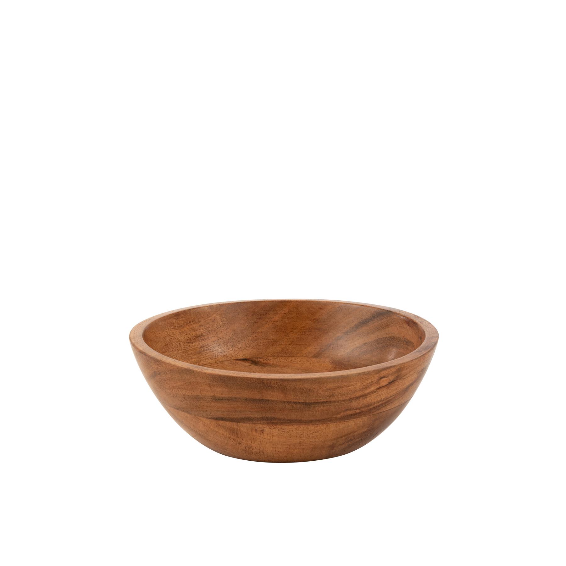 J-Line kom Acacia - hout - naturel - small