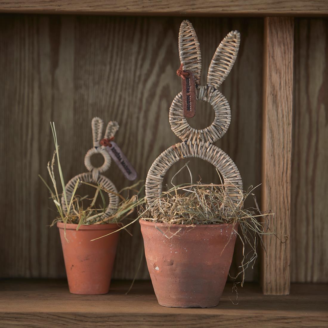 Riviera Maison Plantensteker Bruin - Easter Bunny Decoratie plantenbak