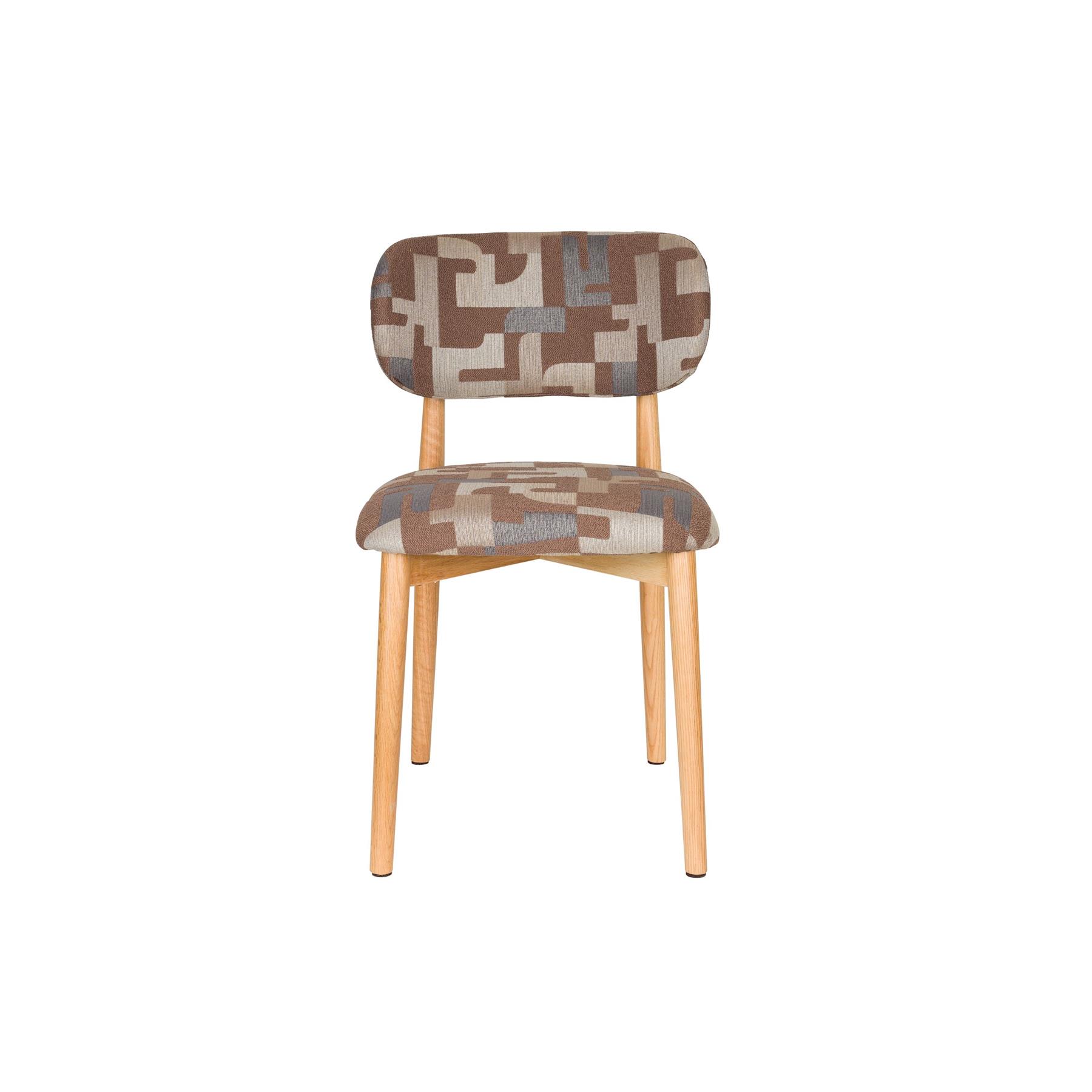 Housecraft Living Elle Eetkamerstoel Hout - Set van 2 - Beige