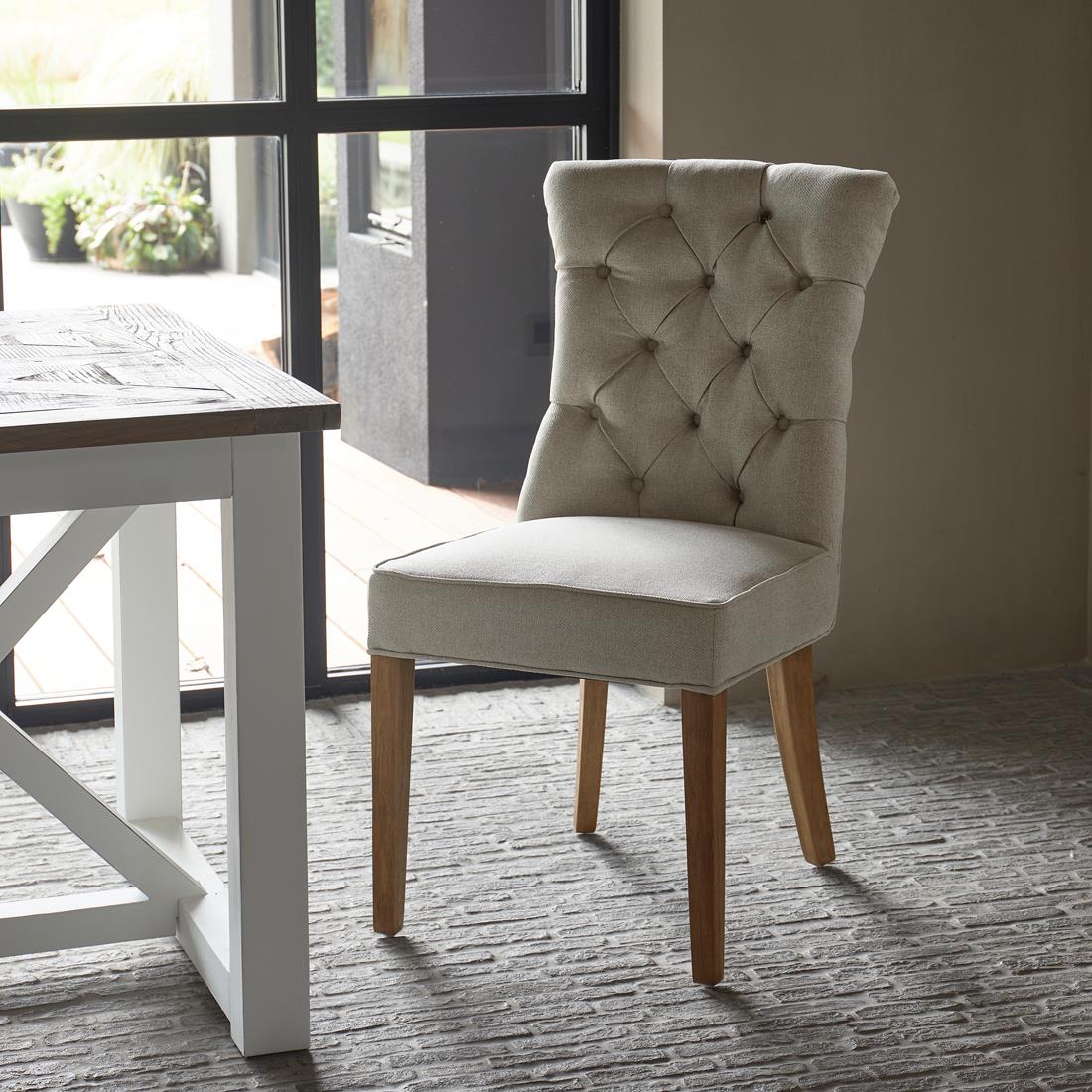 Riviera Maison - Balmoral Dining Chair FlandFlax FR - Flanders Flax