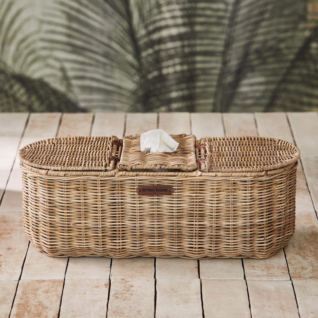 Riviera Maison - RR Toilet Paper & Tissue StorageBox - Naturel