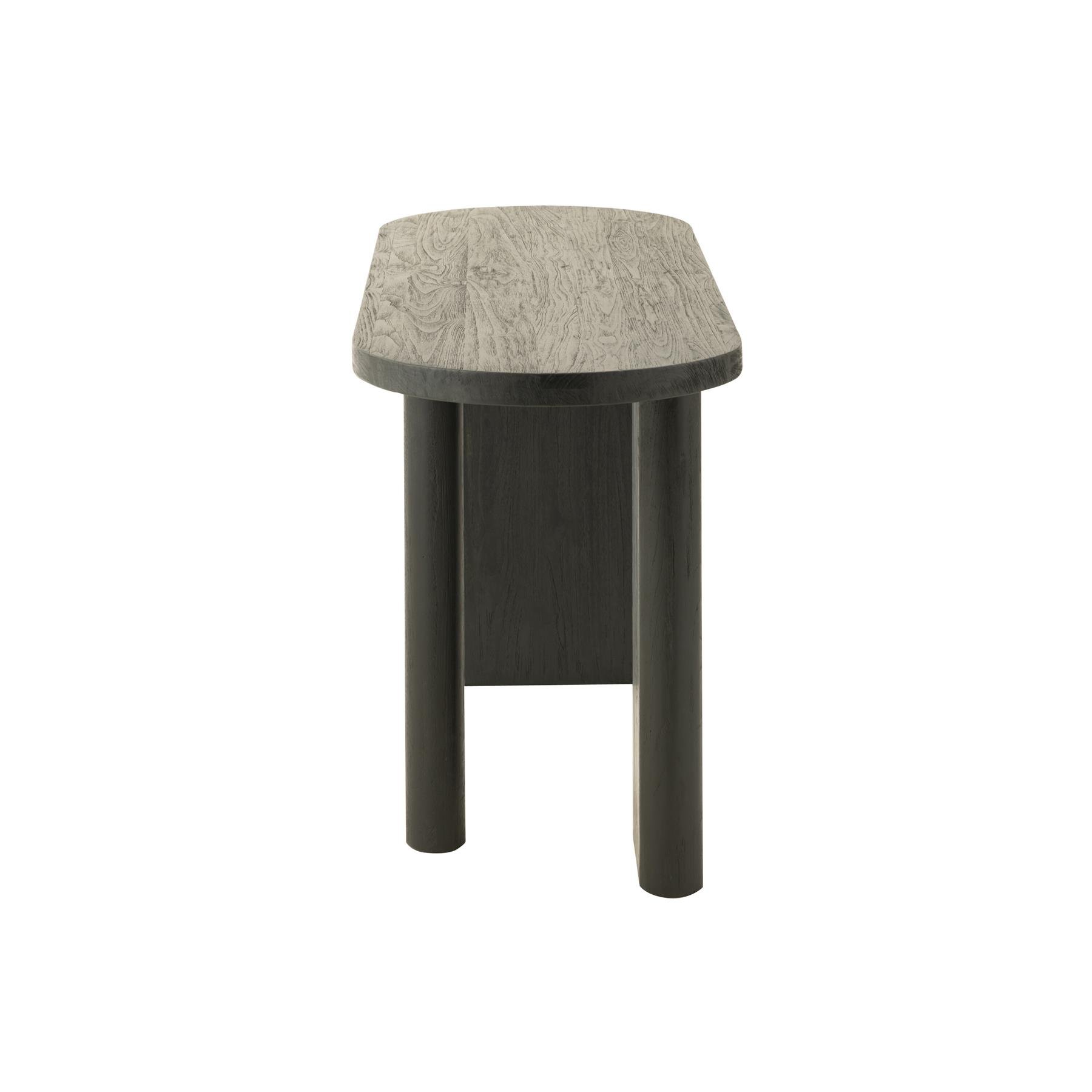 J-Line tafel - hout - zwart