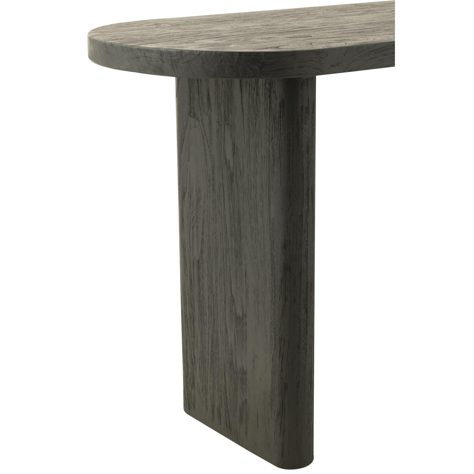 J-Line tafel - hout - zwart