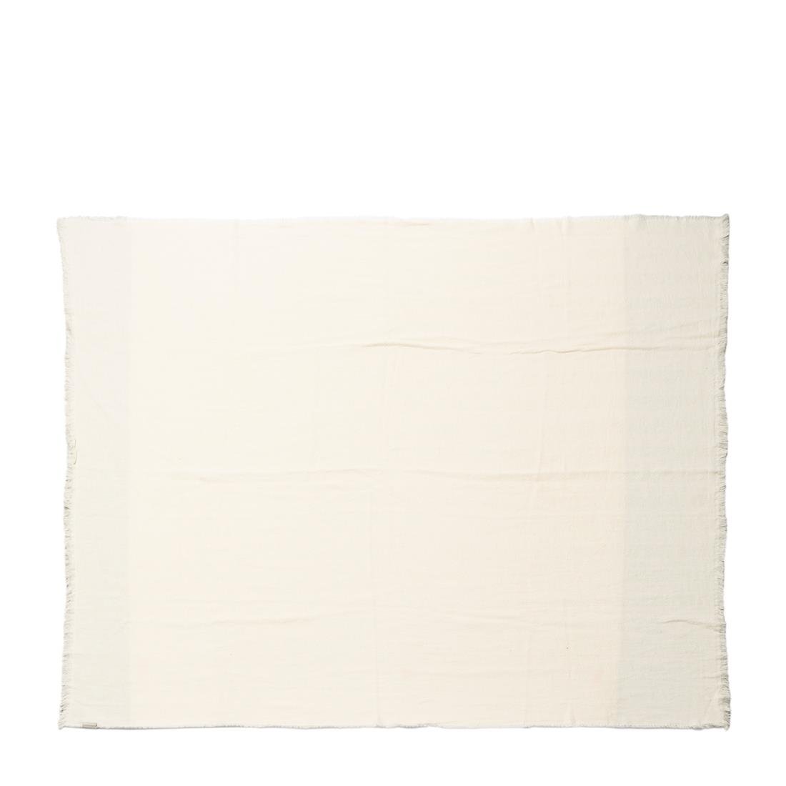 Riviera Maison Plaid Beige - Sofia Decoratie deken 180x130 - Katoen