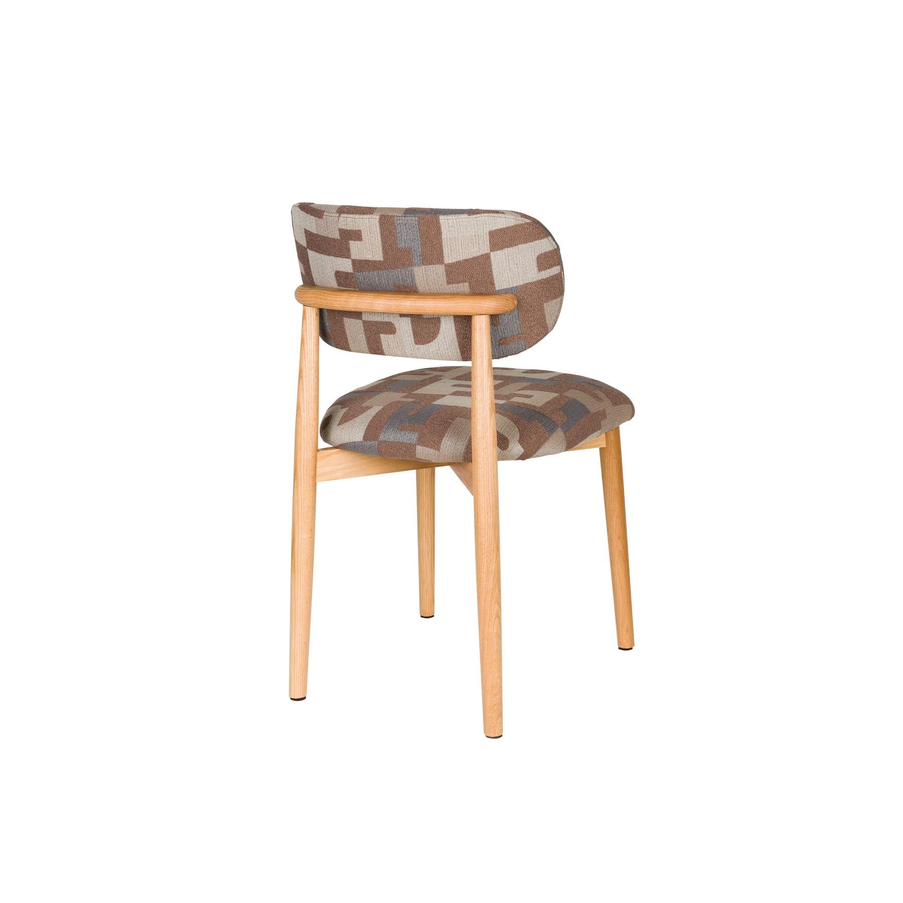 Housecraft Living Elle Eetkamerstoel Hout - Set van 2 - Beige