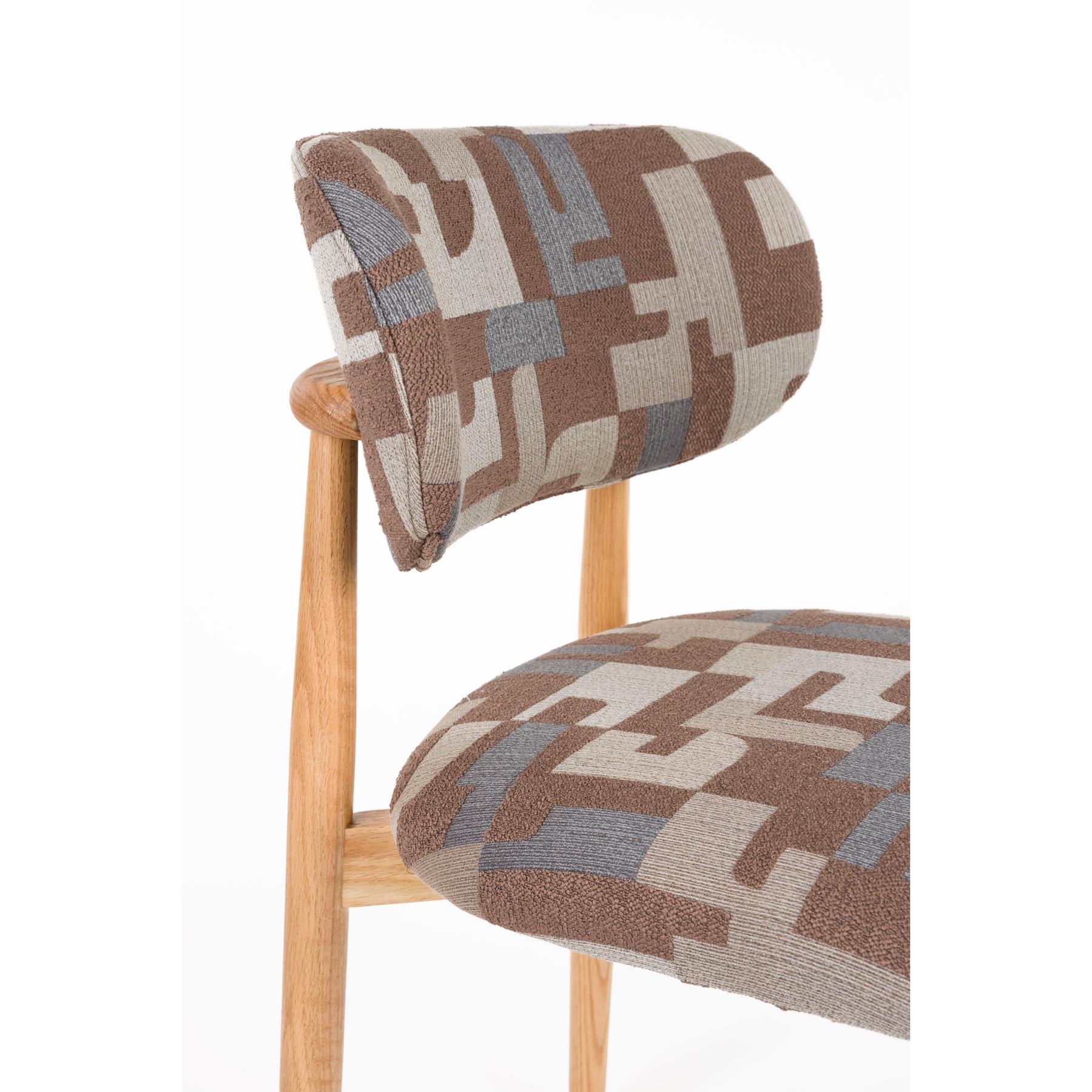 Housecraft Living Elle Eetkamerstoel Hout - Set van 2 - Beige