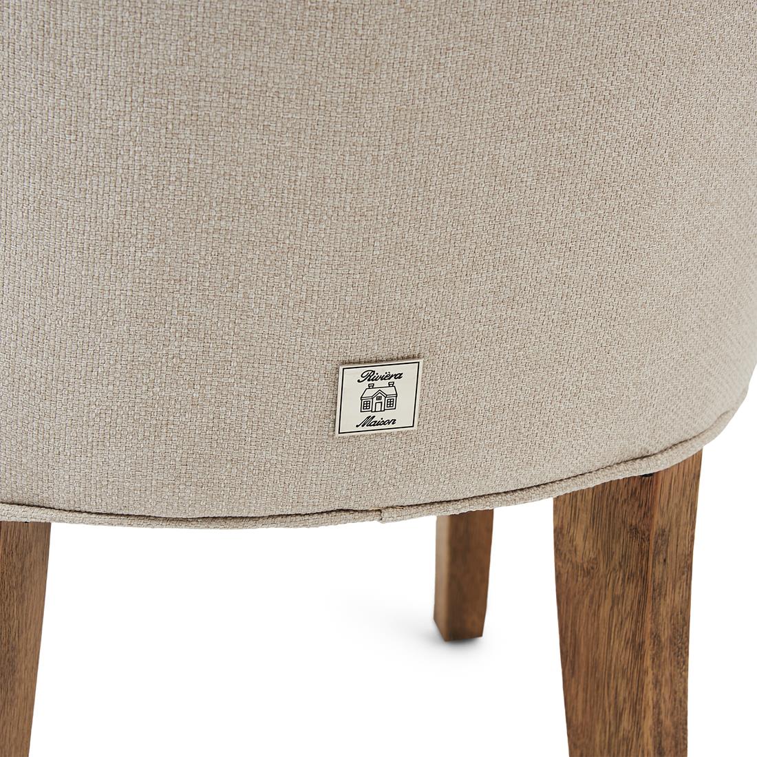 Riviera Maison - Balmoral Dining Chair FlandFlax FR - Flanders Flax