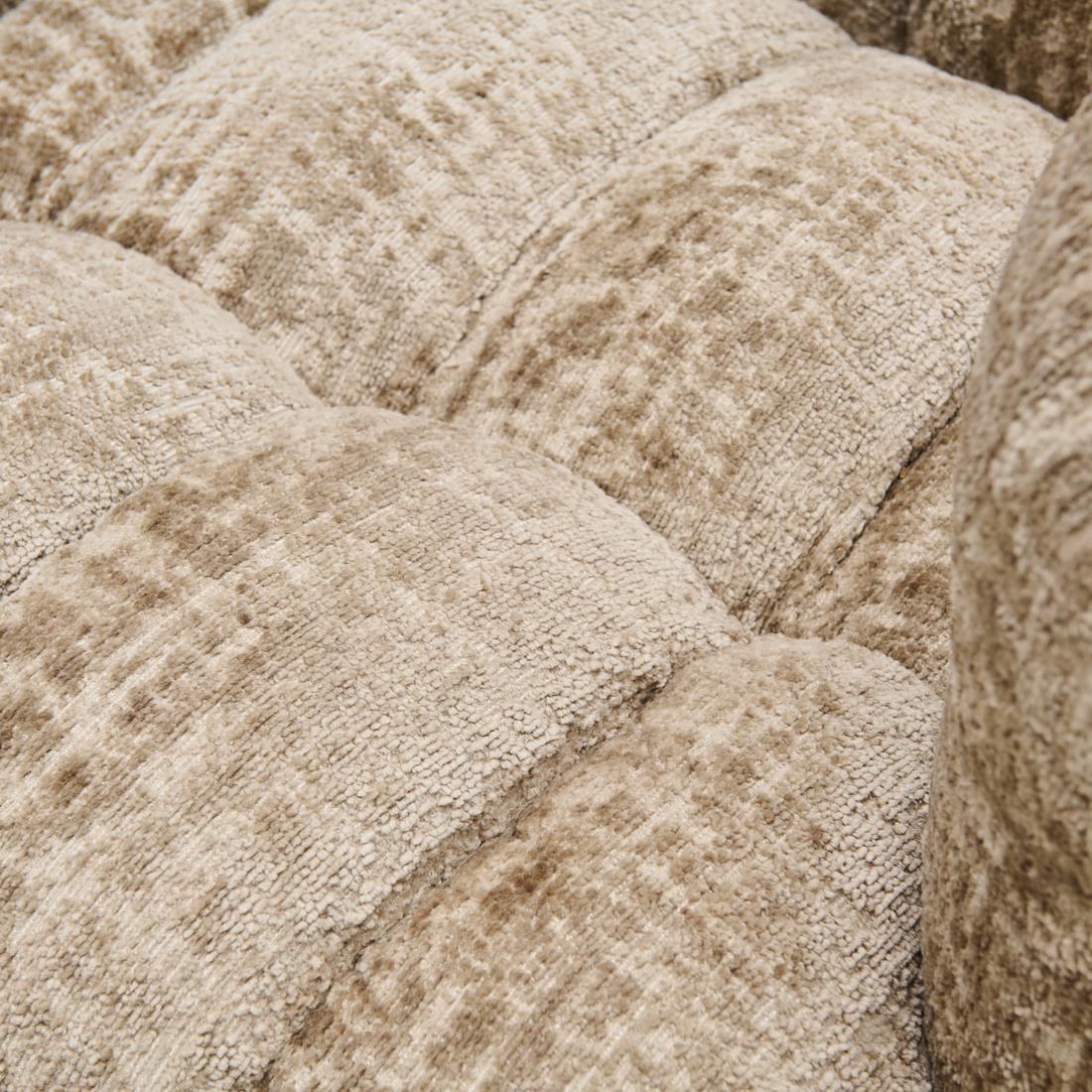 Rivièra Maison - Arosa Fauteuil in T20 - Taupe, PA5 - Polyester en Beukenhout, 101x95x75 cm