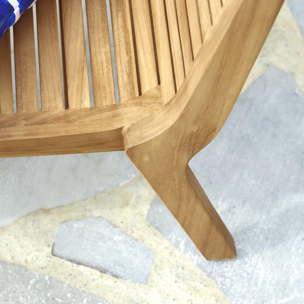 Tikamoon - Teakhouten buitenfauteuil Teo