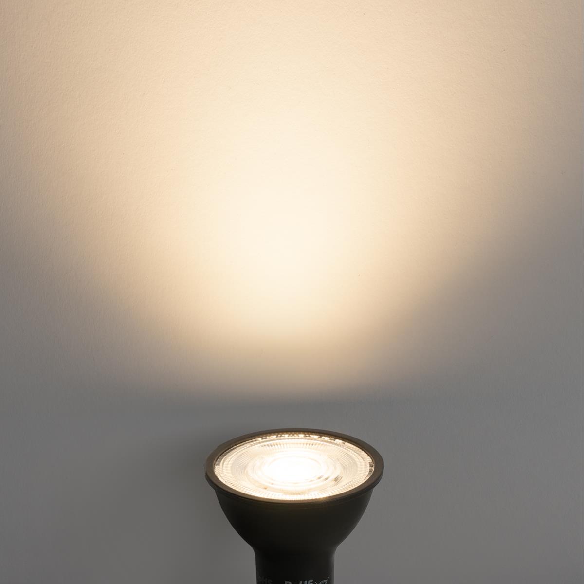 LUEDD GU10 LED lamp 50mm zwart 7W 610 lm 3000K