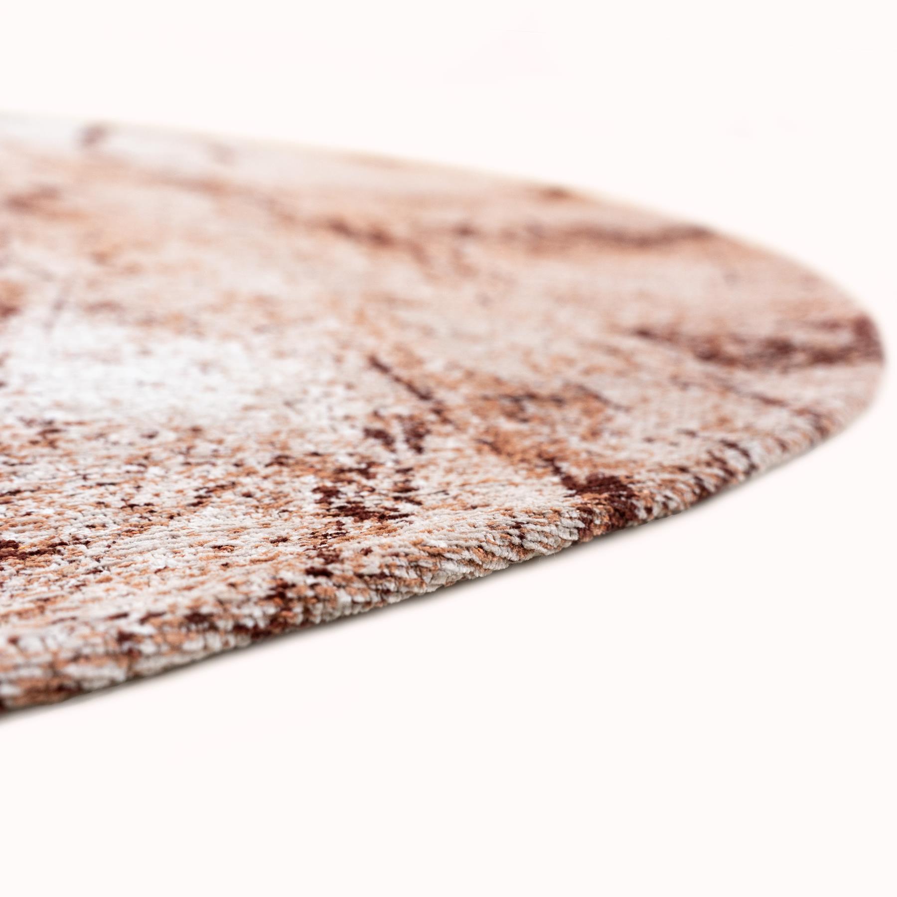 Louis de Poortere Sol Vloerkleed Ø 140 cm - Tandoori