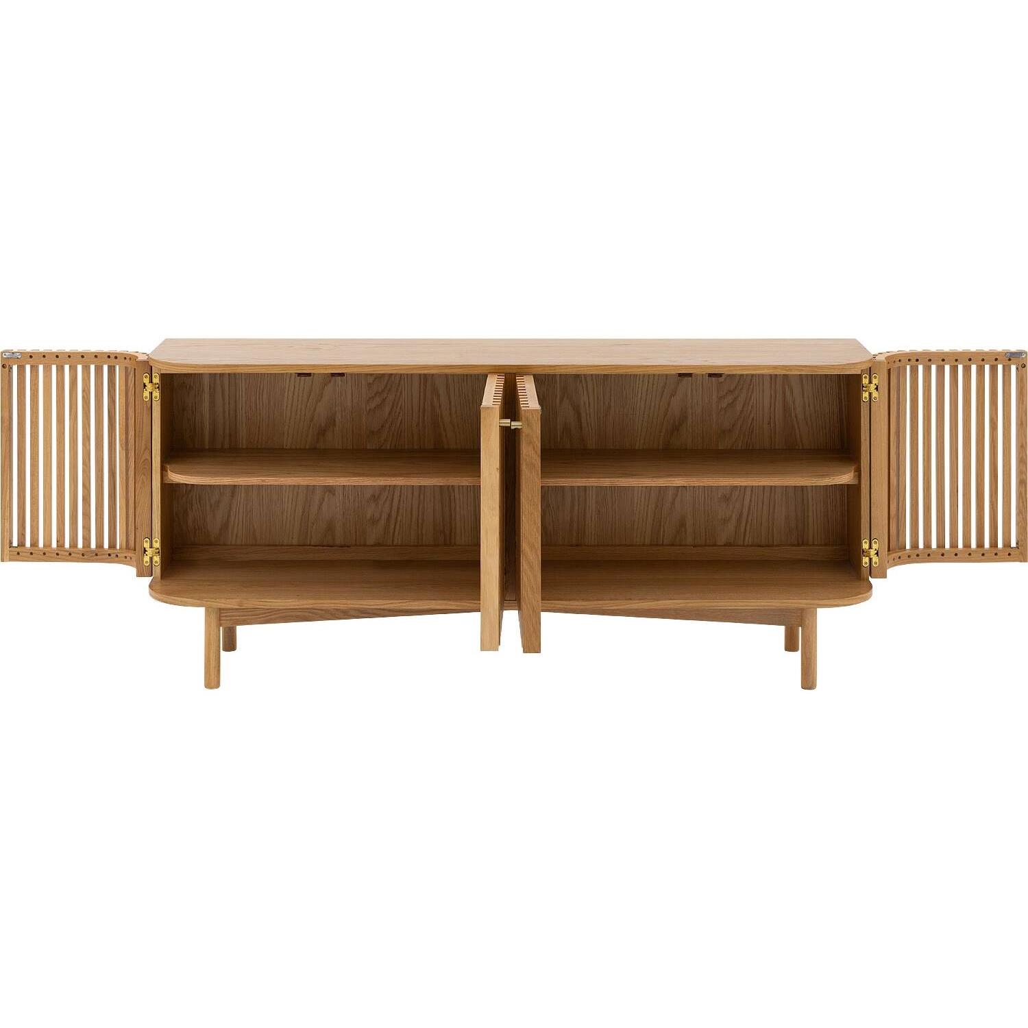 Goossens dressoir soho in eiken