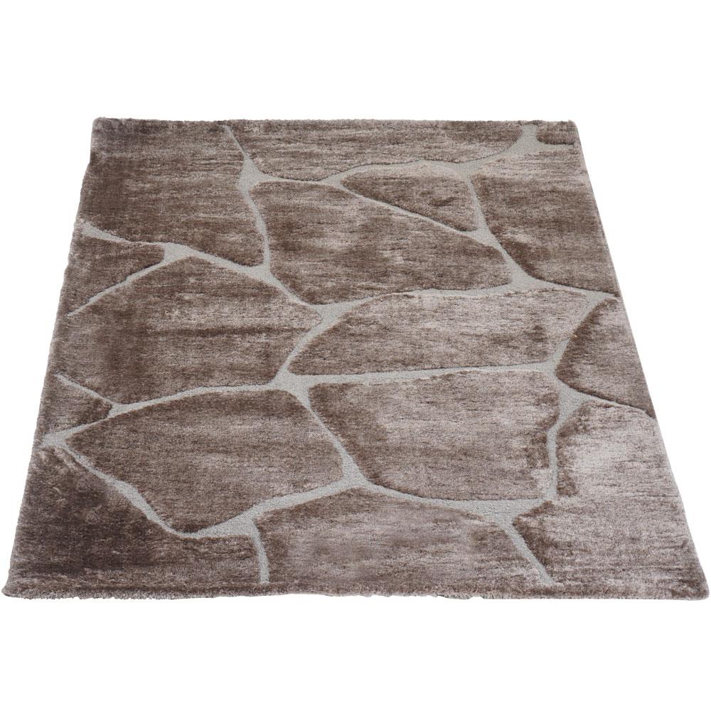 Veer Carpets - Vloerkleed Macy Bruin 160 x 230 cm