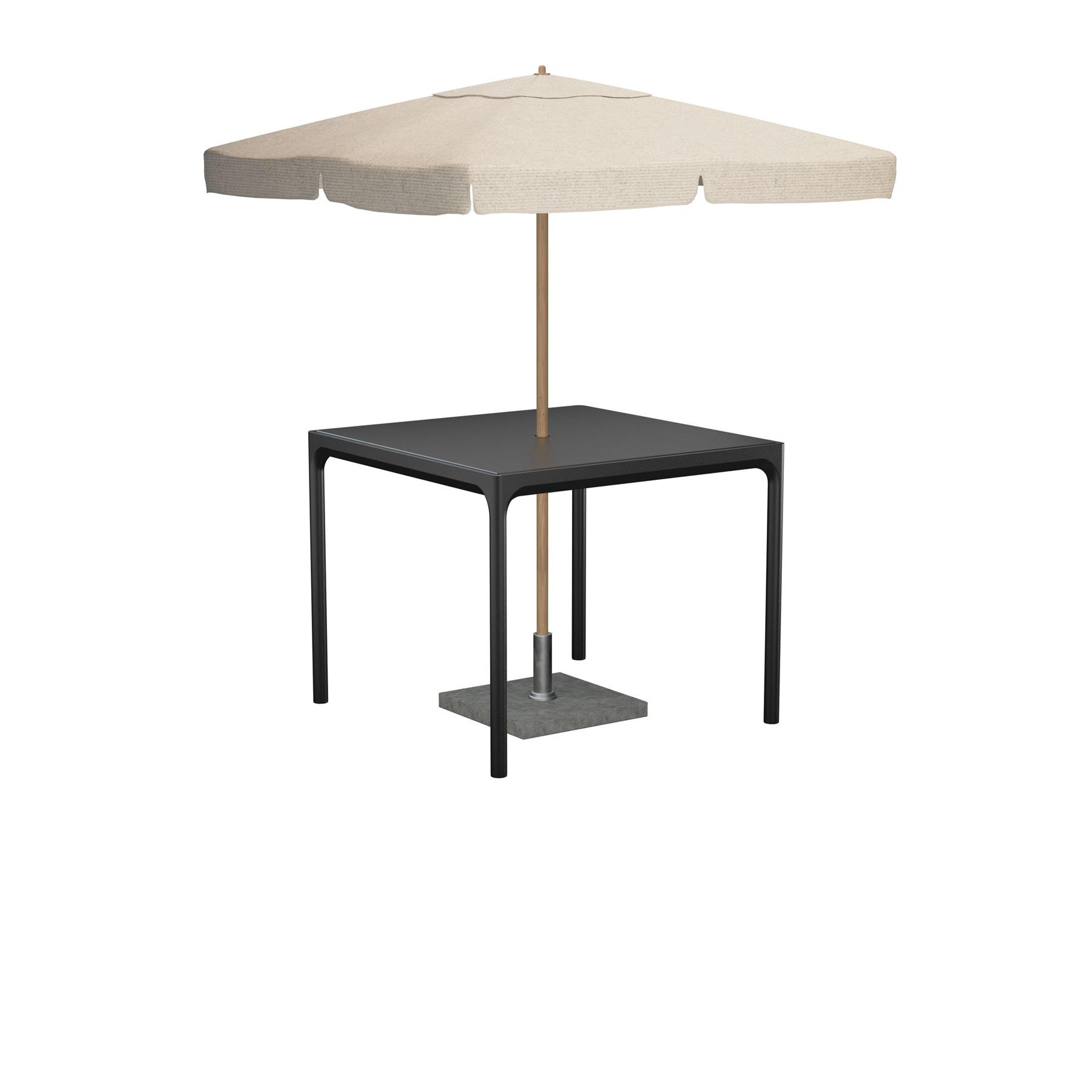 Houe Four tuintafel 90x90 Olive Green