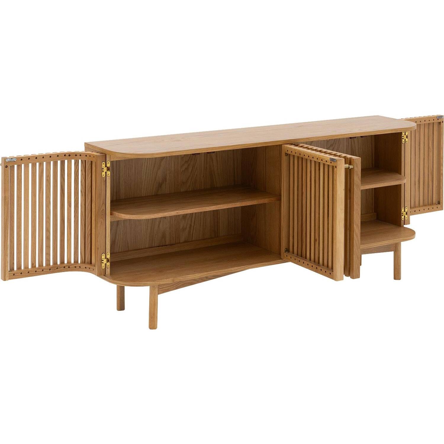 Goossens dressoir soho in eiken