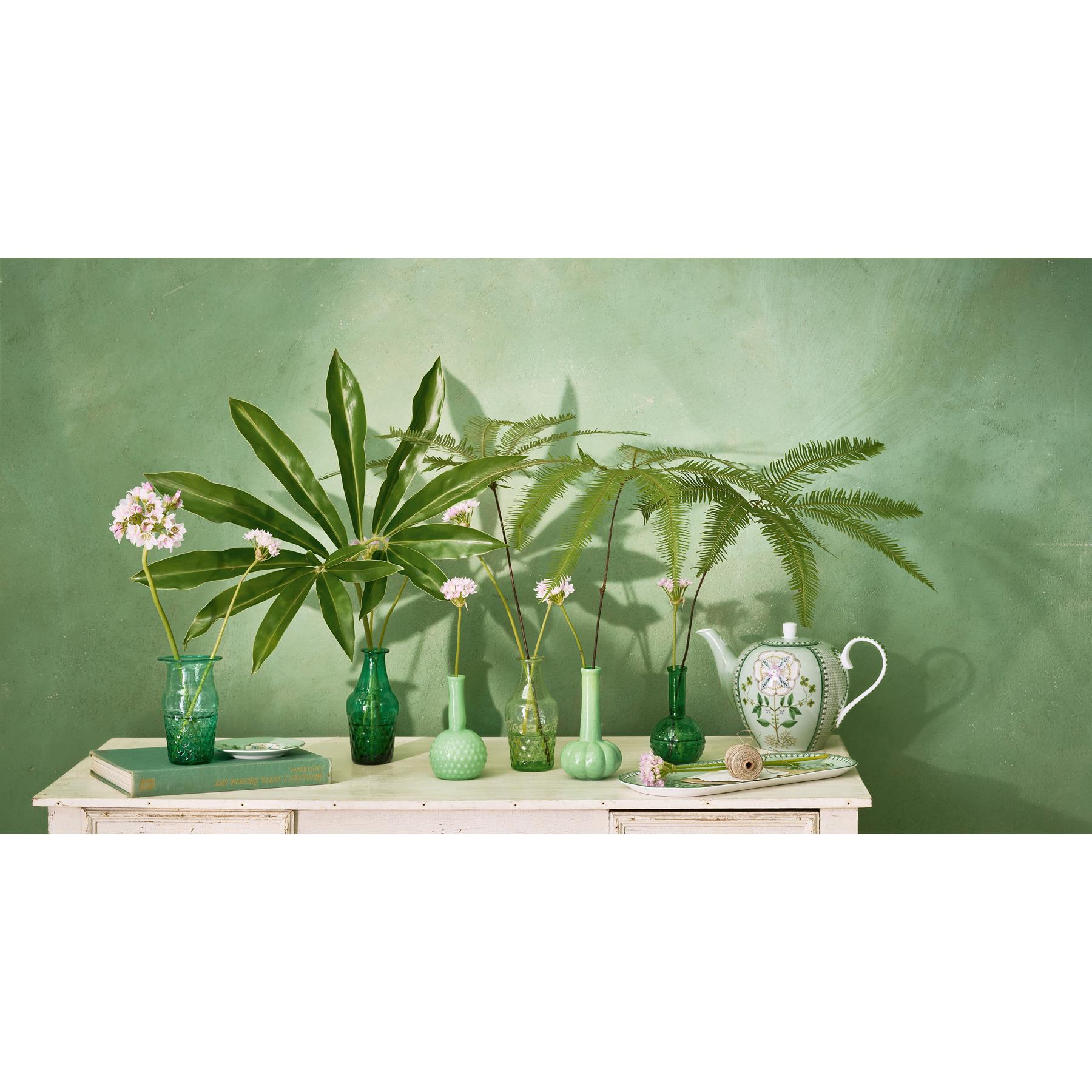Pip Studio - Bloemenvaas - Groene - Glazen vaas - Set van 3 vazen