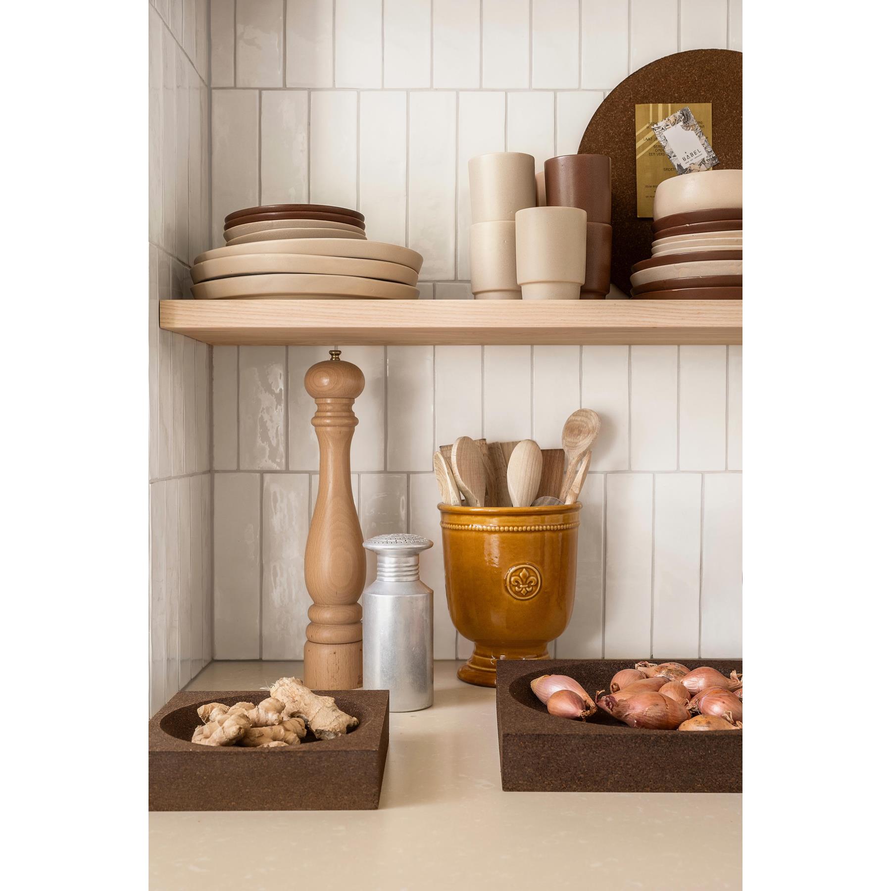 vtwonen - Mugs - Brown - Ceramic - 250ml - Set of 4