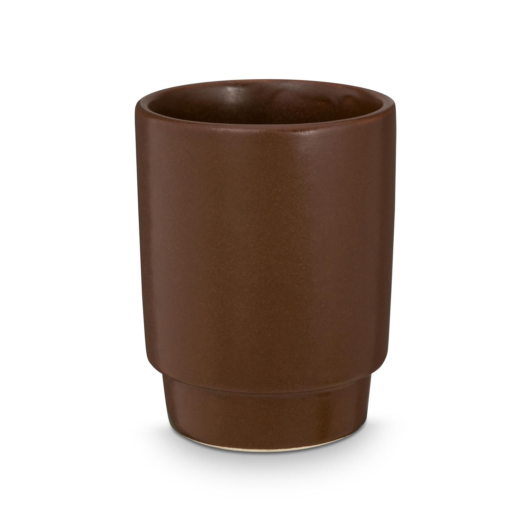 vtwonen - Mugs - Brown - Ceramic - 250ml - Set of 4