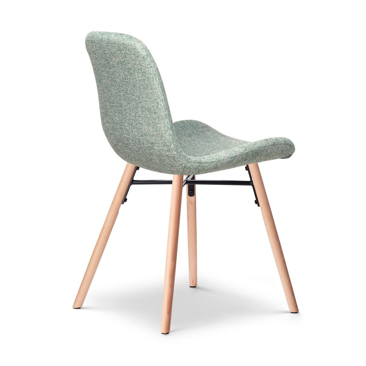 Nolon Nena-Fé Eetkamerstoelen Set van 2 - Zacht Groen - Hout