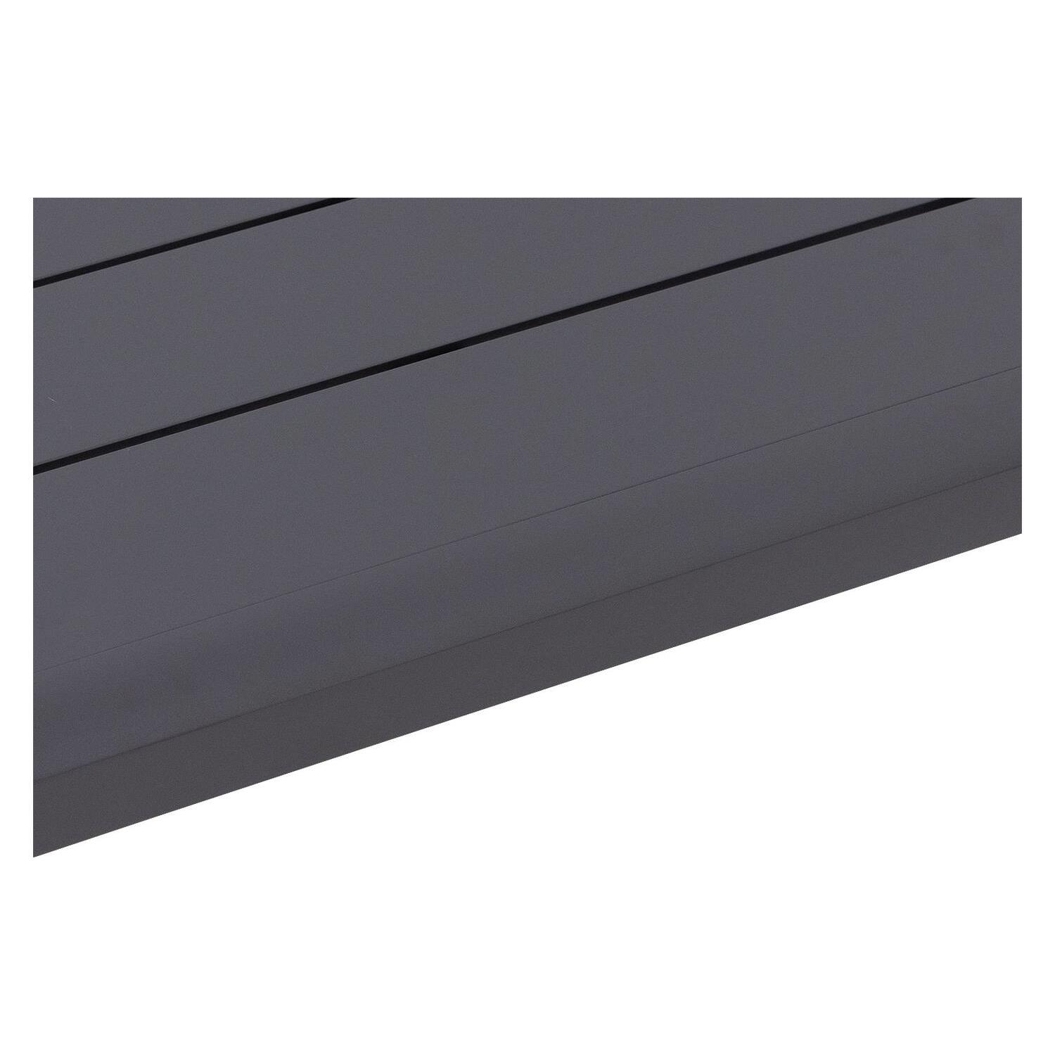 Goossens Tuinmeubel Yngvar in Aluminium poedercoating antraciet