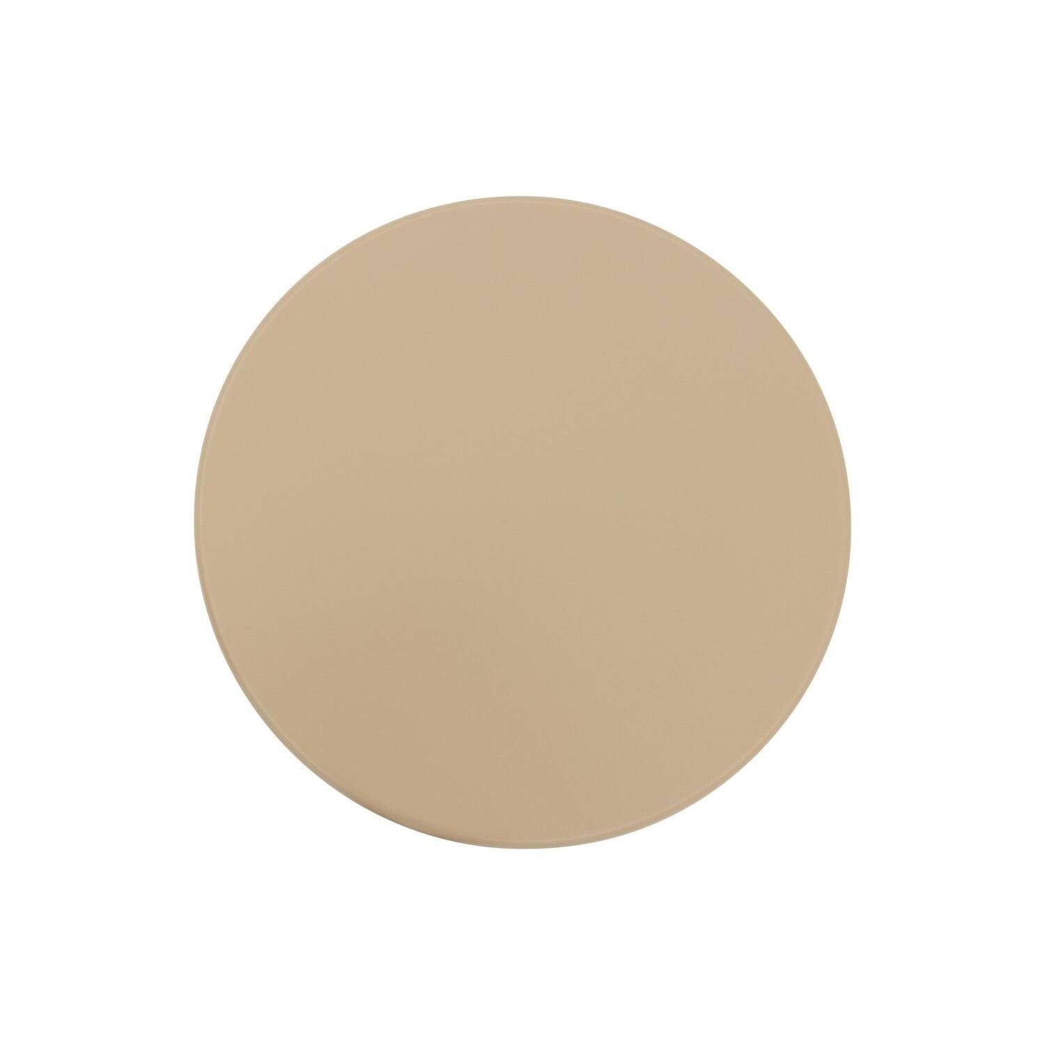 Goossens Tafel Brad in Poedercoating khaki