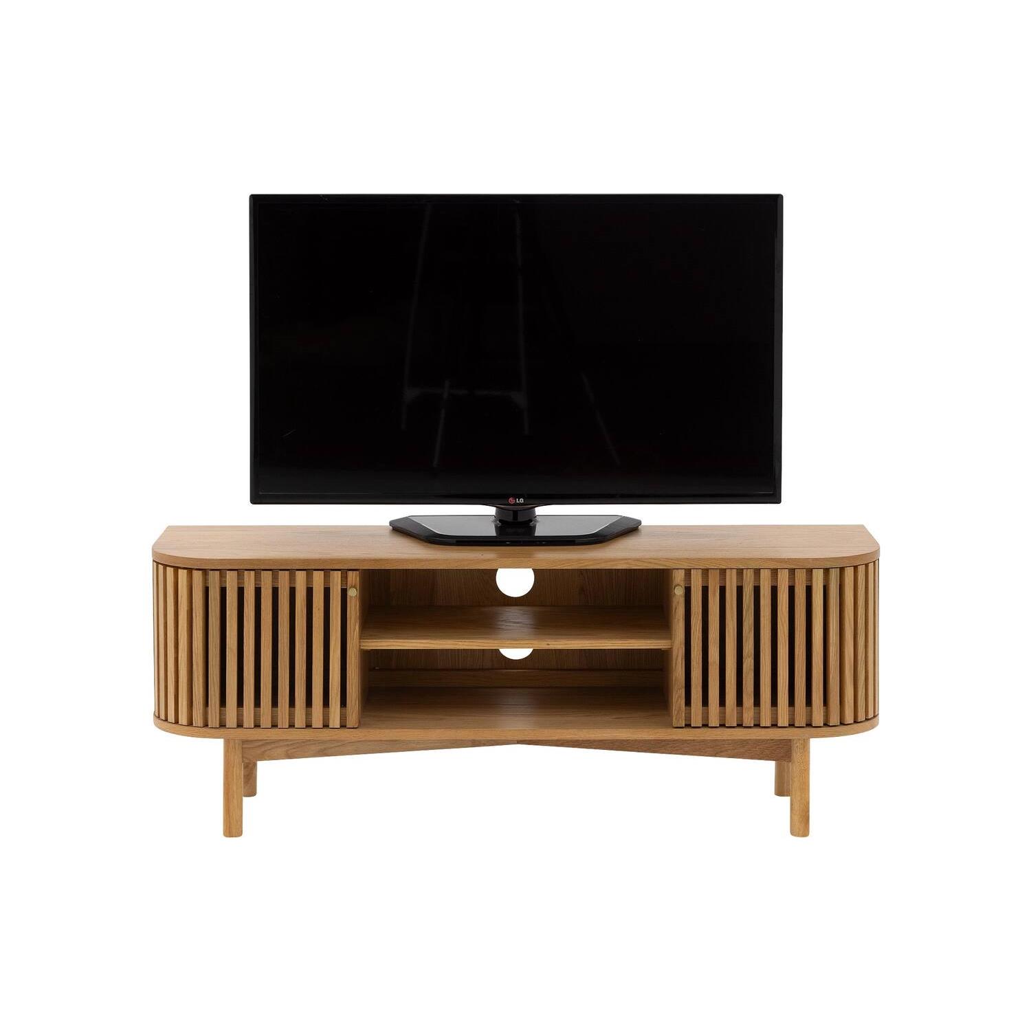 Goossens tv meubel soho in eiken